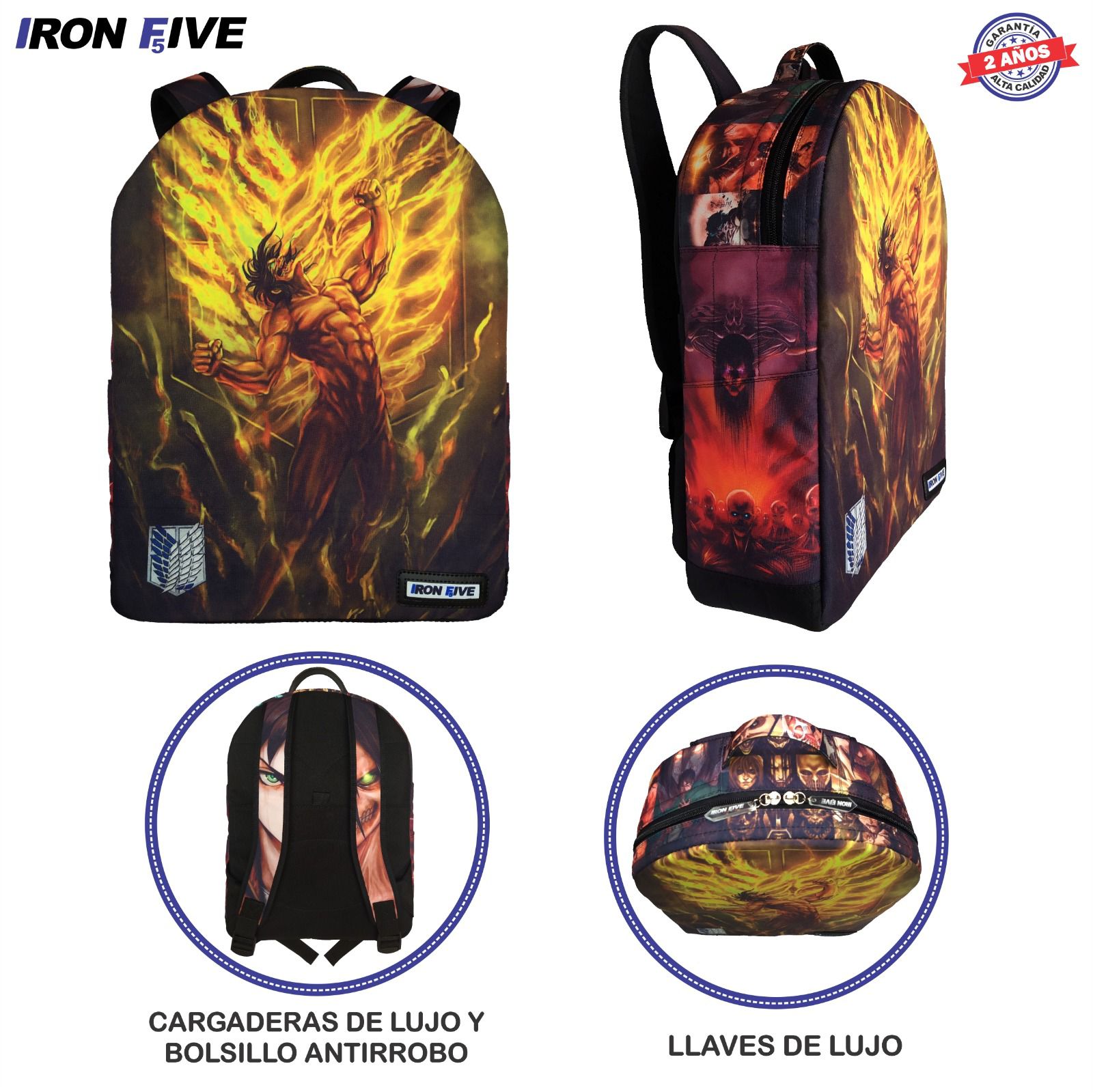 Bolso Shingeki No Kyojin