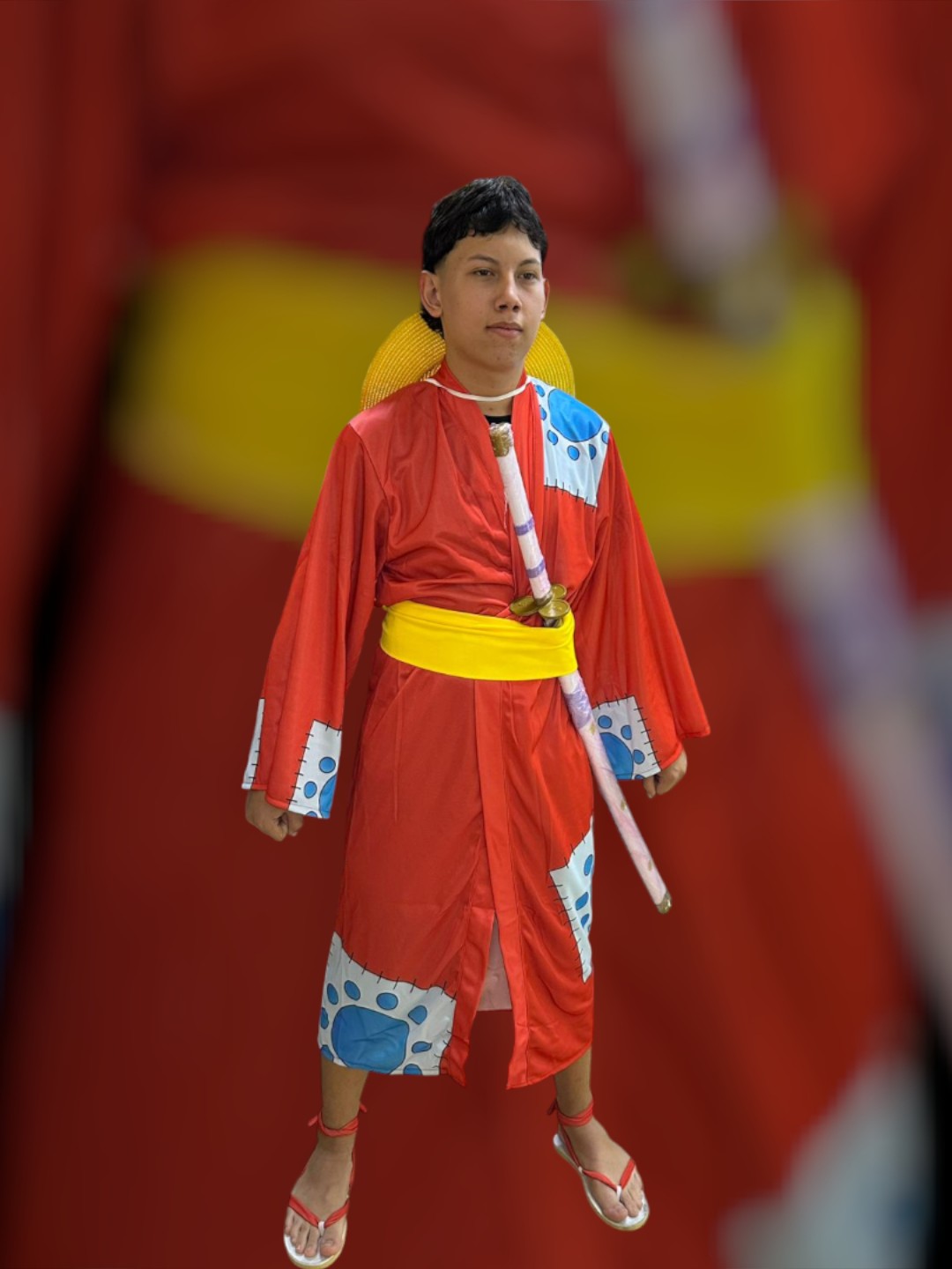 Cosplay Luffy Wano Niño