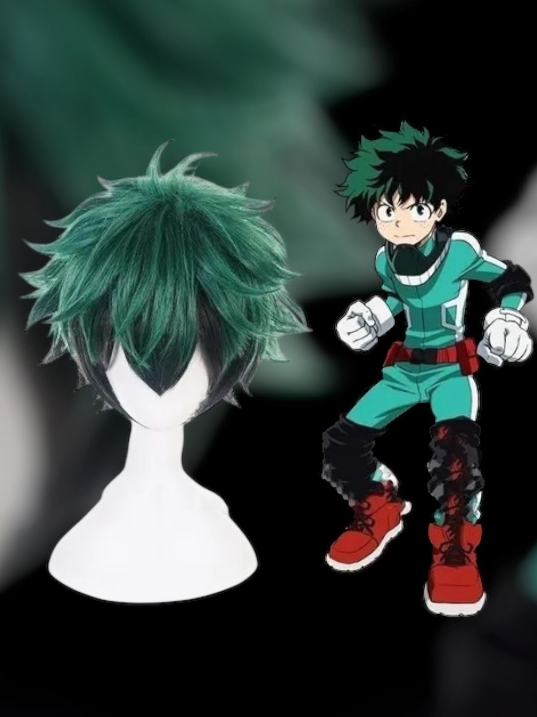 Peluca Izuku Midoriya