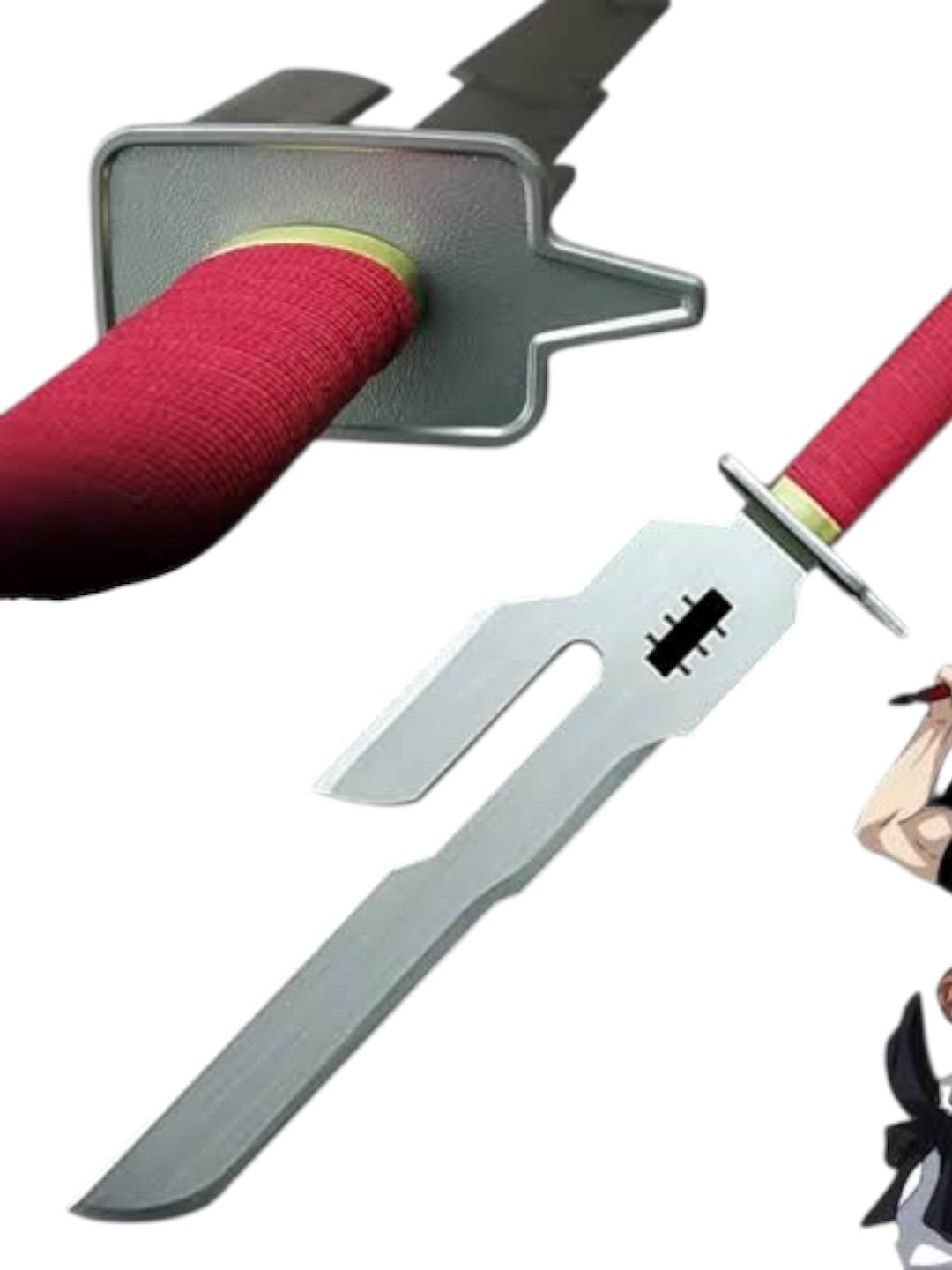 Katana Toji Fushiguro Metal Sin Filo- Jujutsu Kaisen