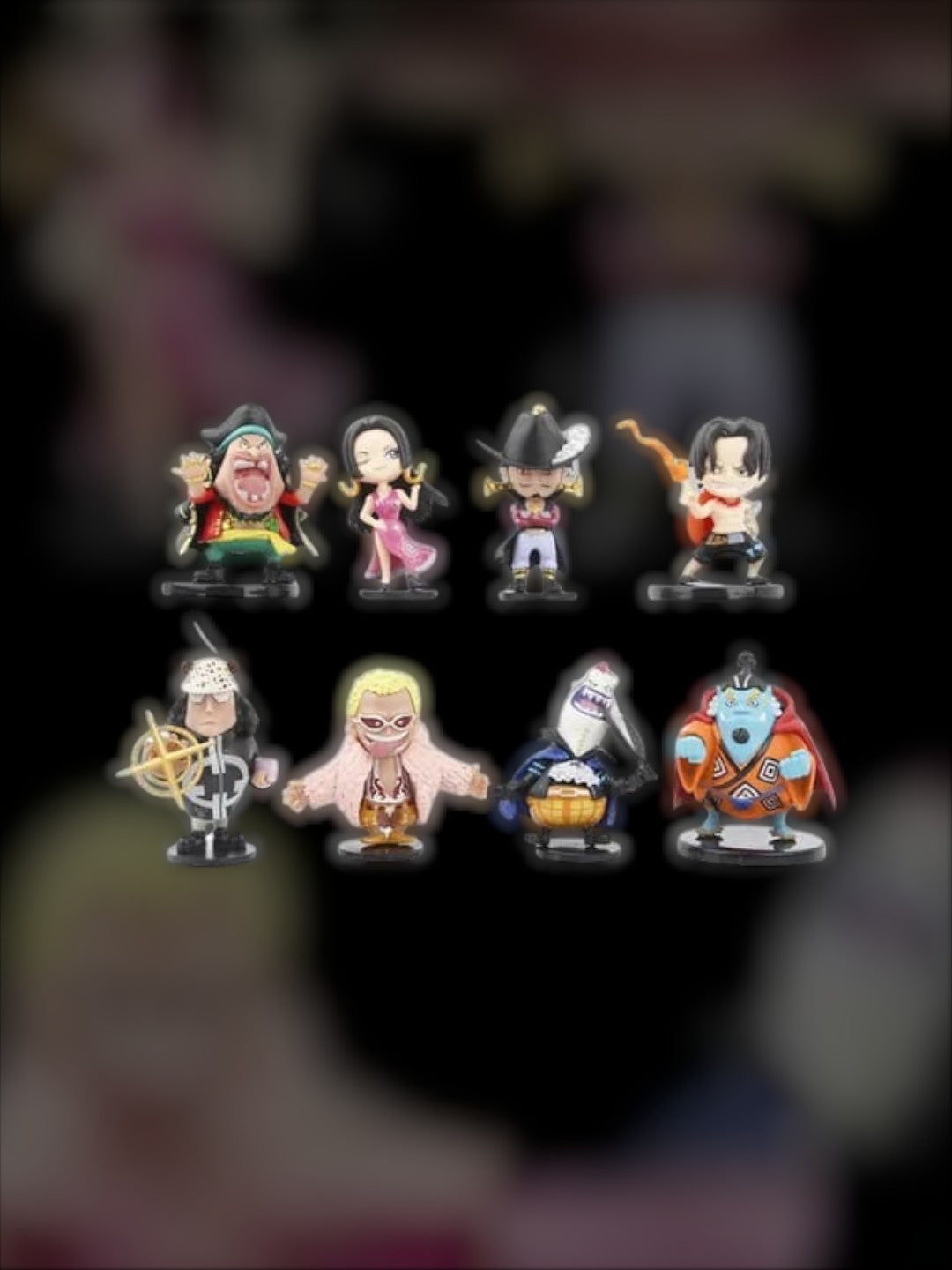 Figuras En Coleccion  One Piece X8
