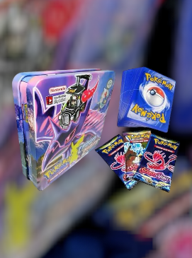 Cartas Pokemon Caja Metalica