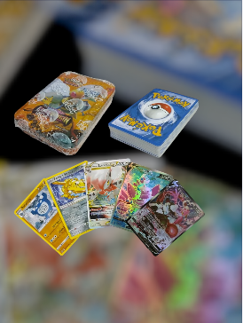 Cartas Pokemon Caja Metalica (Pequeña)