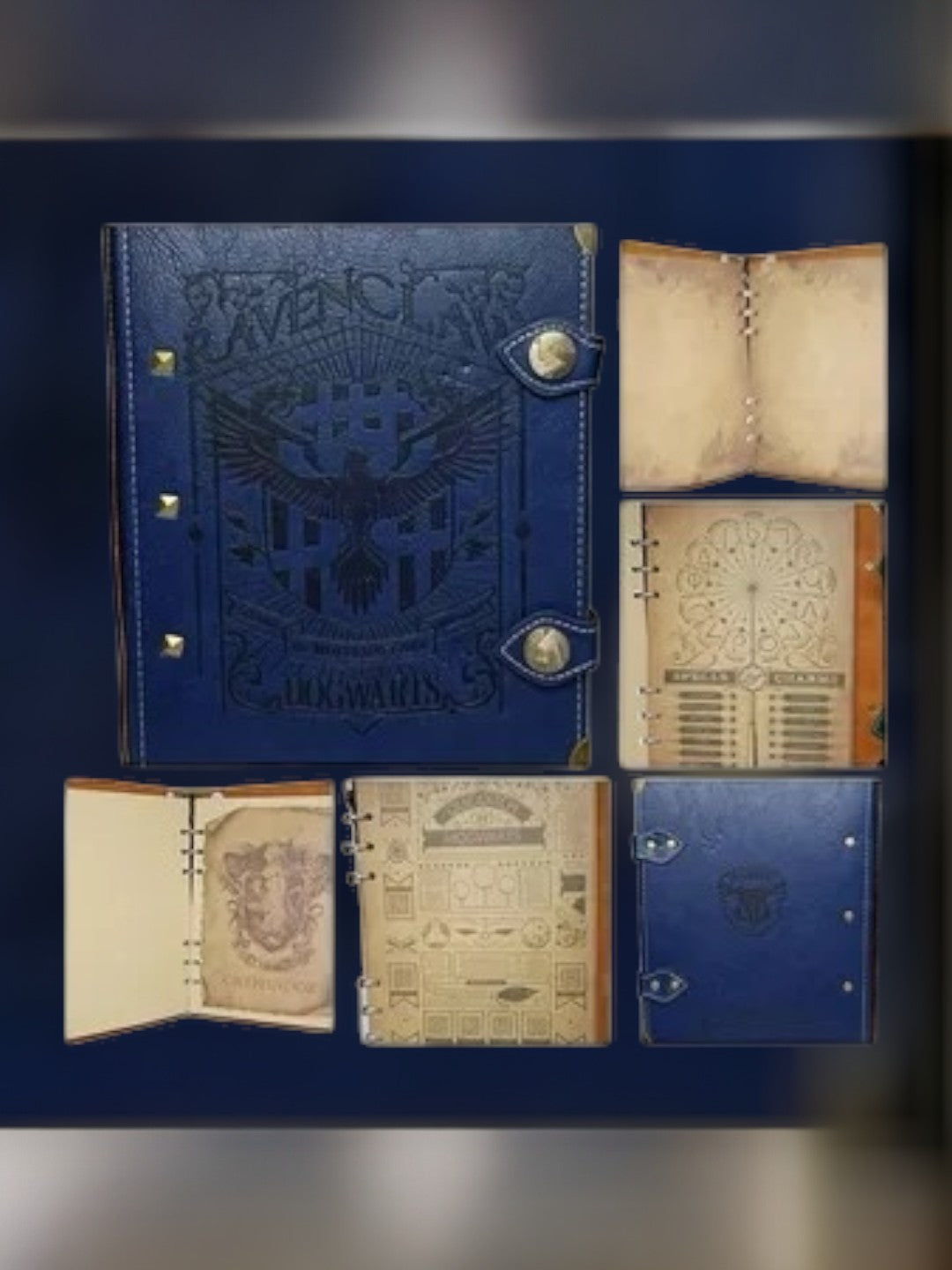 Libreta Harry Potter Azul