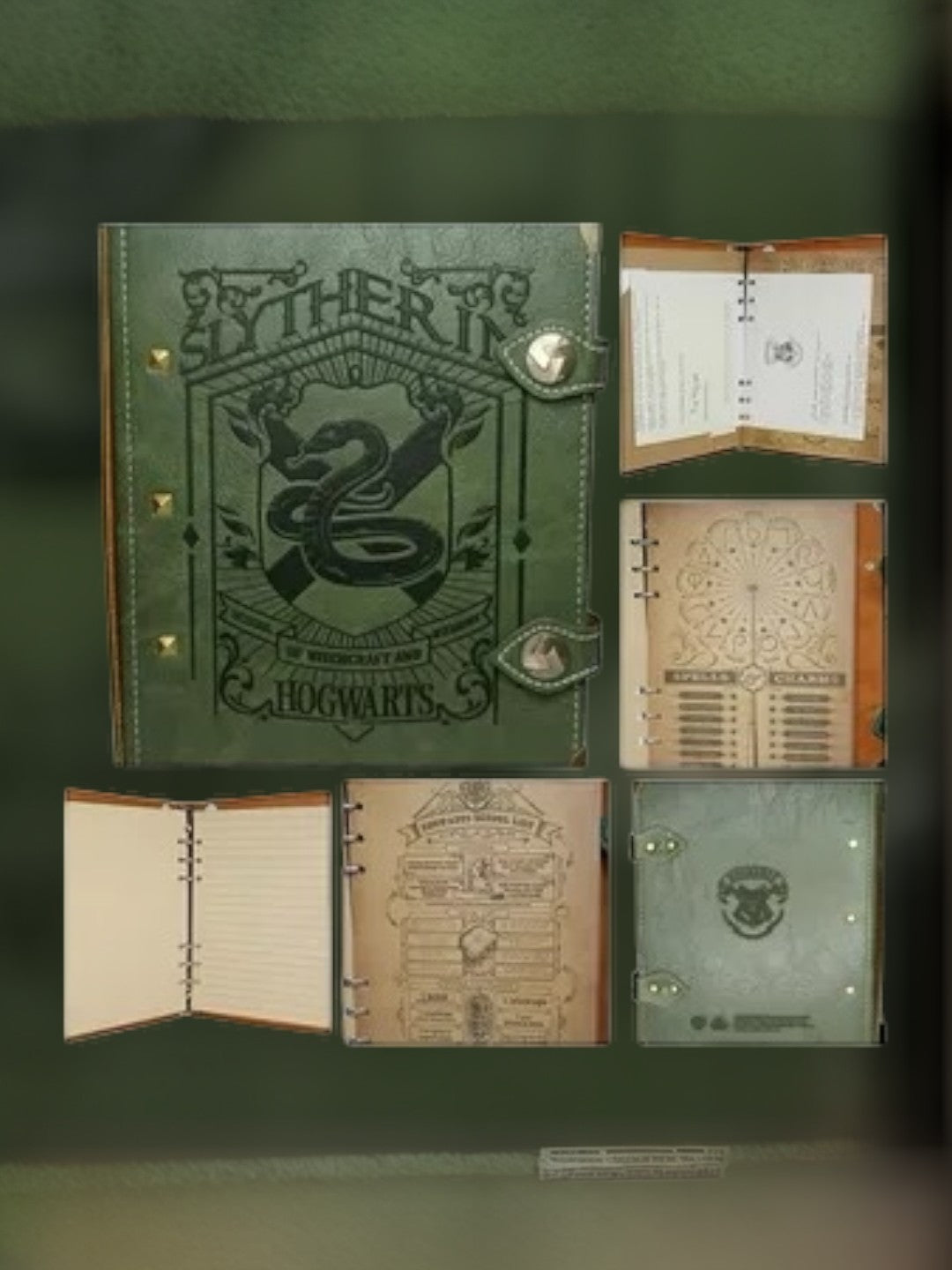 Libreta Harry Potter Verde