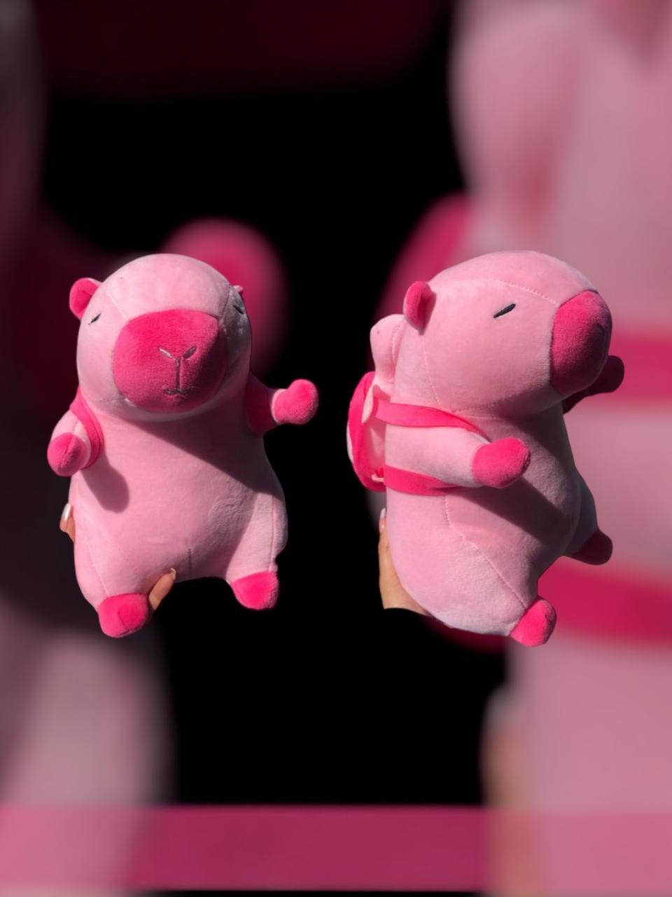 Peluche  Capibara Rosa