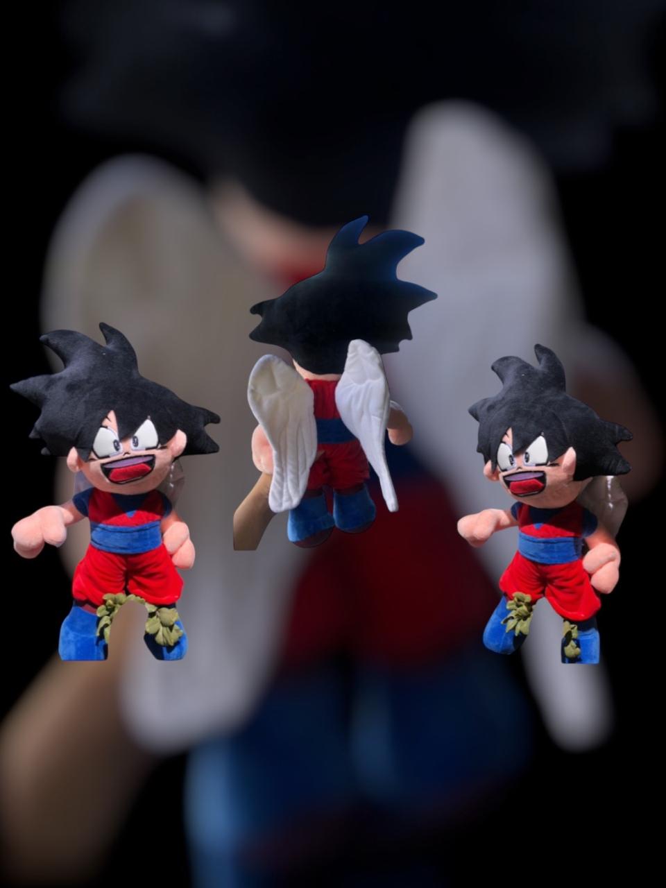 Peluche   Goku  Con Alas
