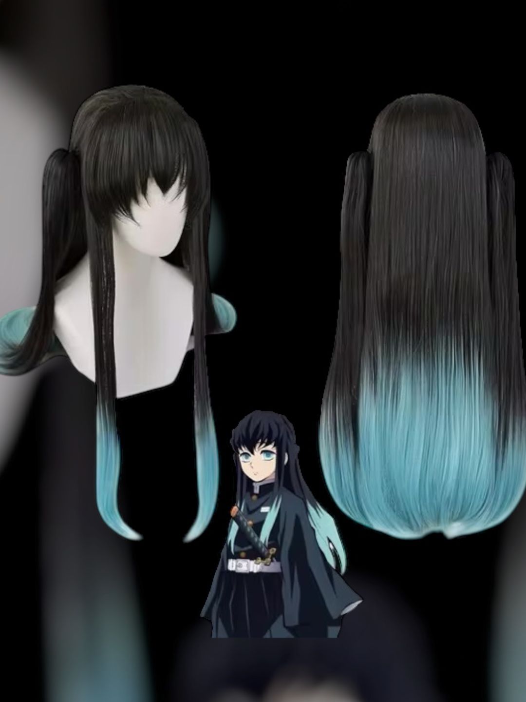 Peluca Muichiro Tokito