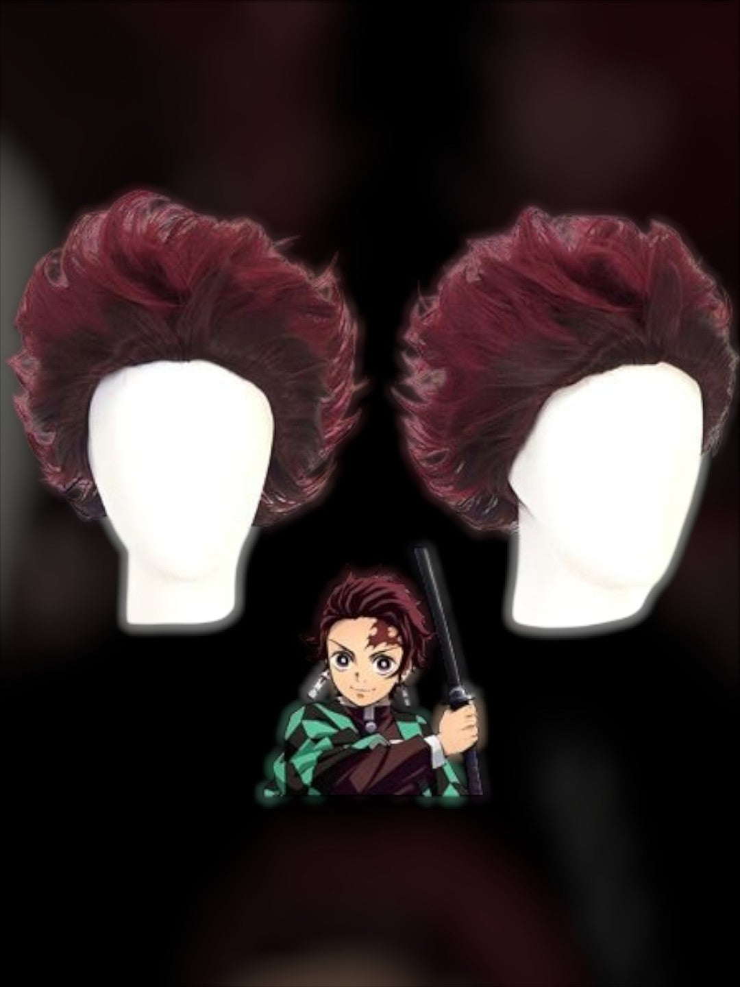 Peluca Tanjiro Kamado