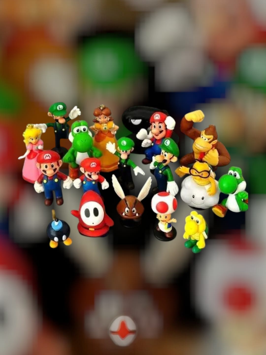 Figuras En Coleccion Super Mario Bros X18