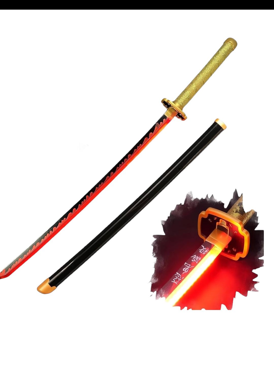 Katana Yorichi Tsugikuni Luz Led- Kitmetsu No Yaiba