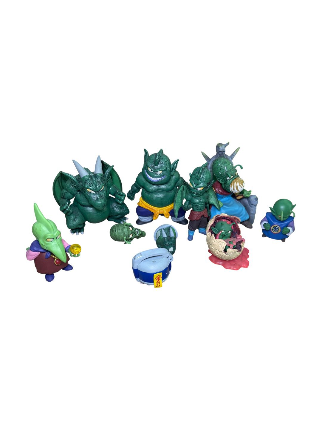 Coleccion De Figuras X9 Rey Piccolo Y Su Familia Del Mal Dragon Ball Z