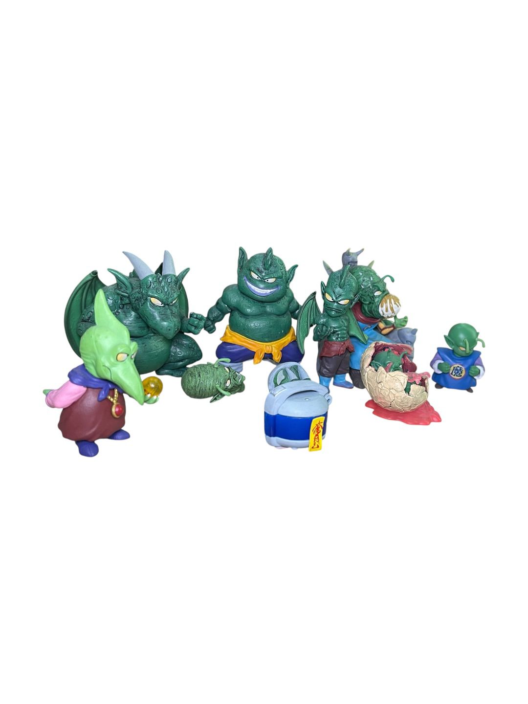 Coleccion De Figuras X9 Rey Piccolo Y Su Familia Del Mal Dragon Ball Z