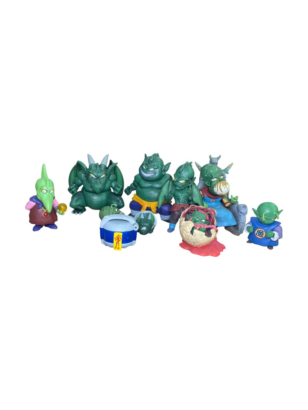 Coleccion De Figuras X9 Rey Piccolo Y Su Familia Del Mal Dragon Ball Z
