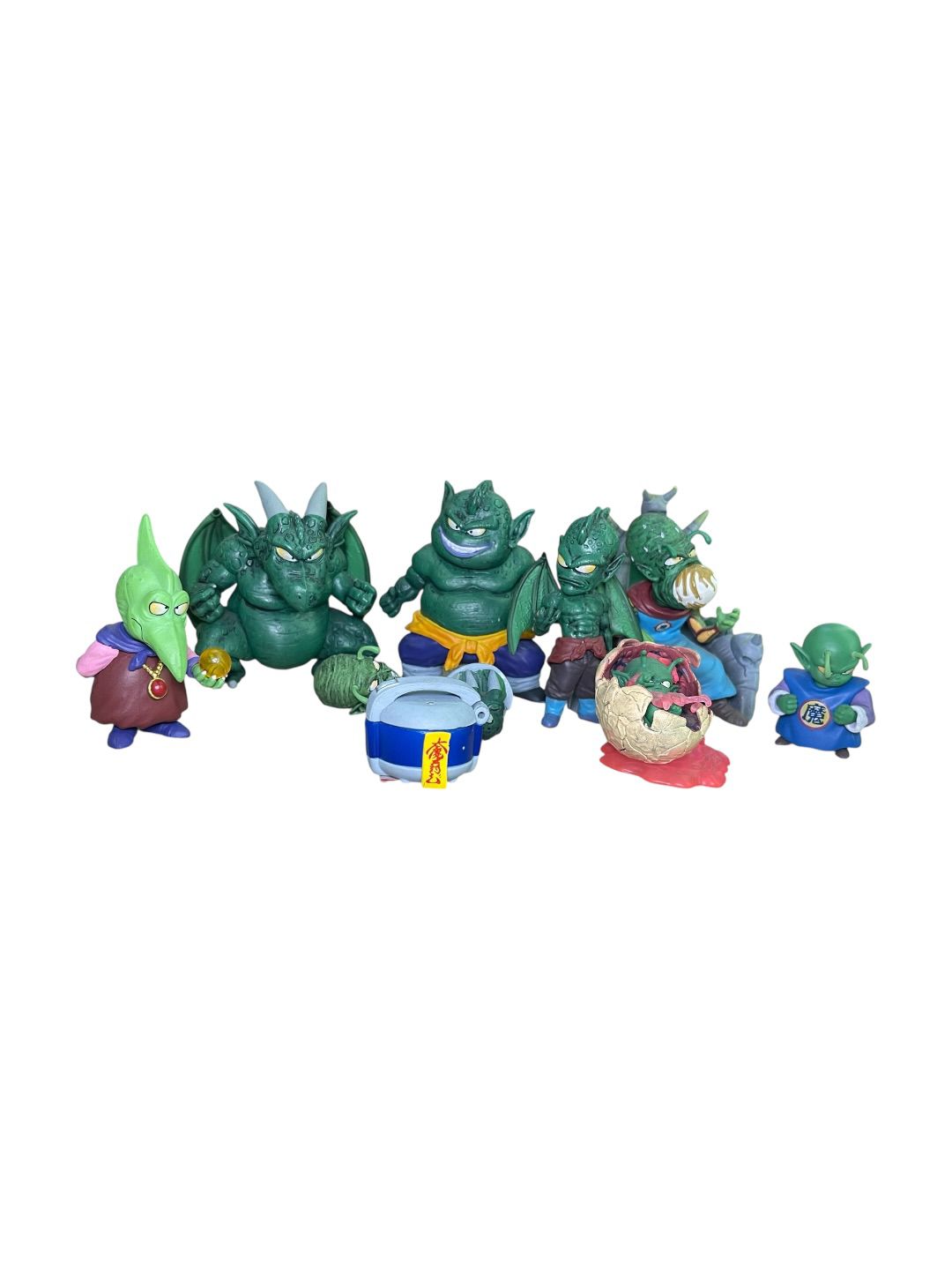 Coleccion De Figuras X9 Rey Piccolo Y Su Familia Del Mal Dragon Ball Z