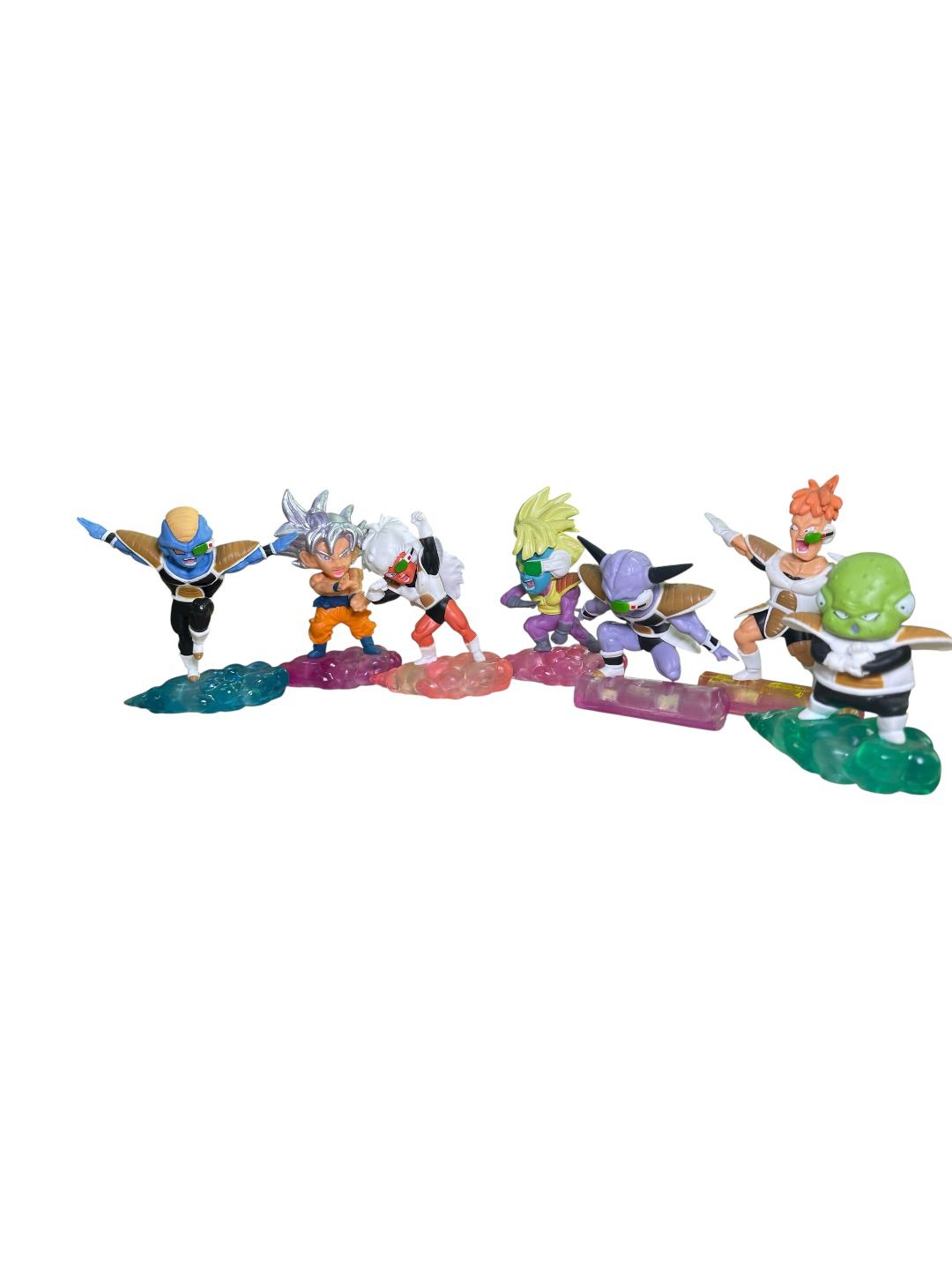 Coleccion De Figuras x7 Fuerzas Especiales Ginyu Dragon Ball Z