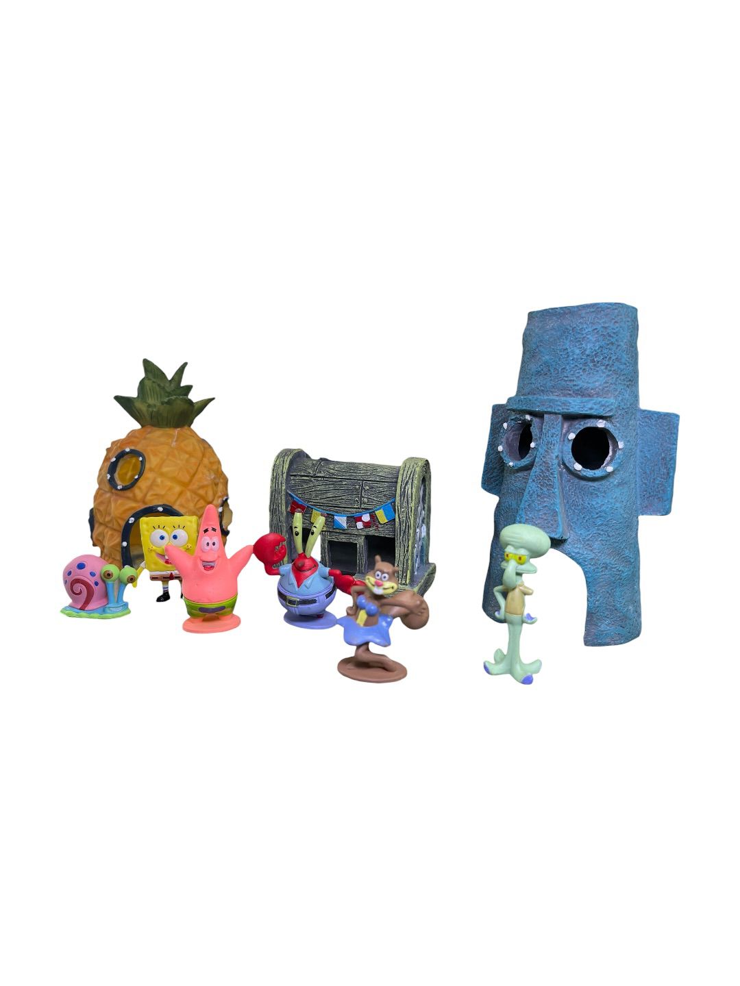 Coleccion De figuras X9 Bob Esponja