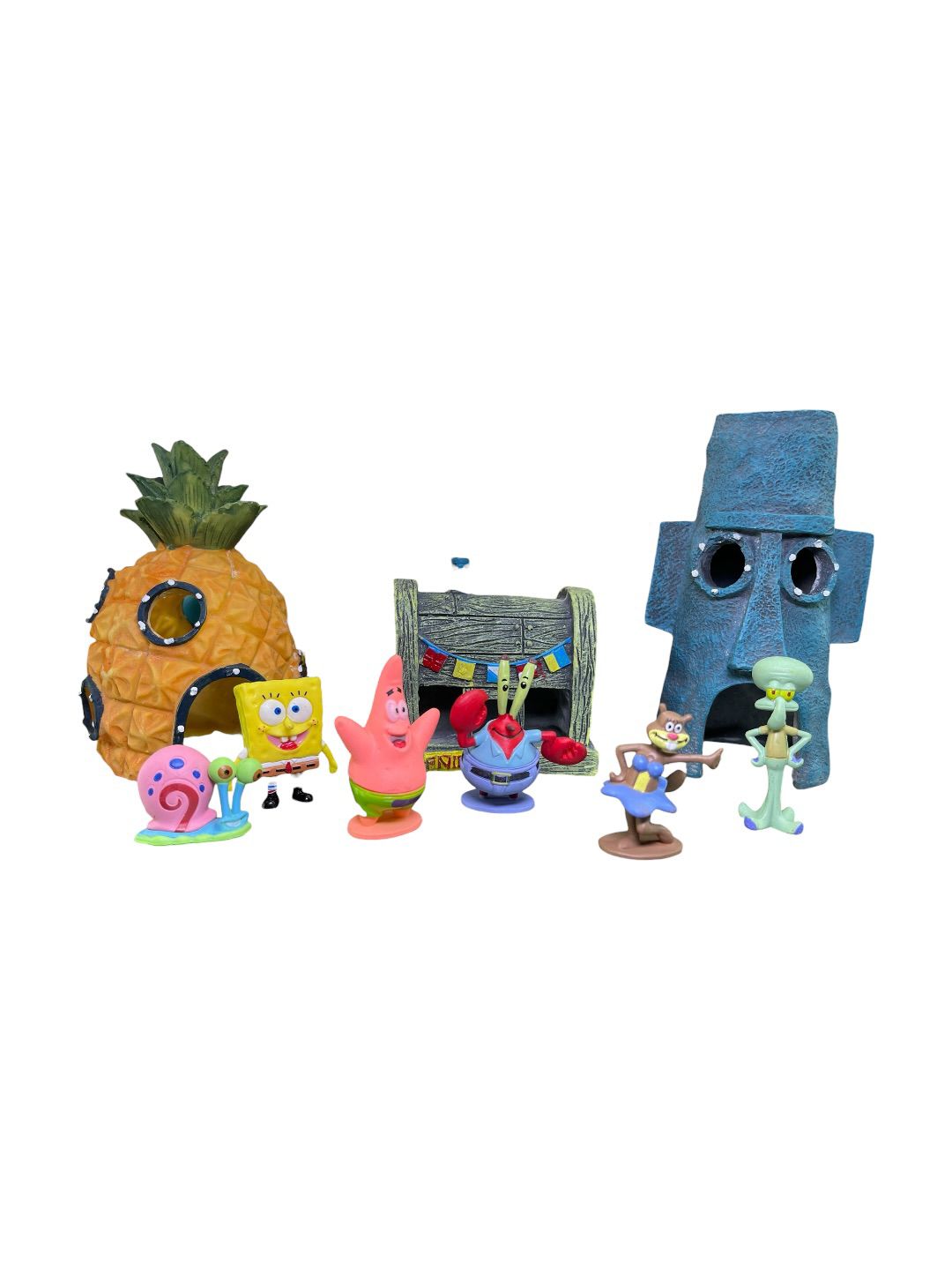 Coleccion De figuras X9 Bob Esponja