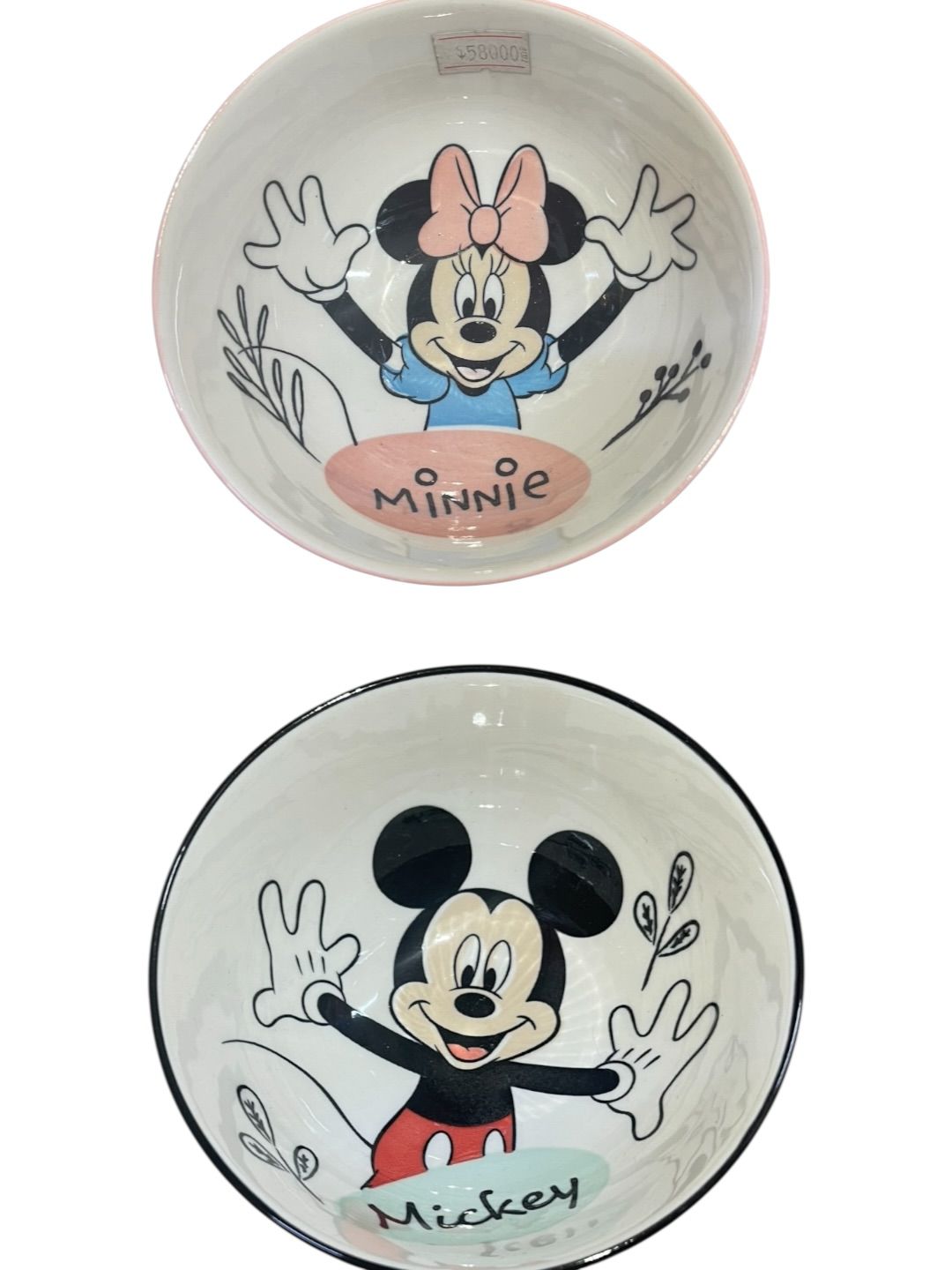 Tazas En Pareja Mickey Y Minnie Mouse