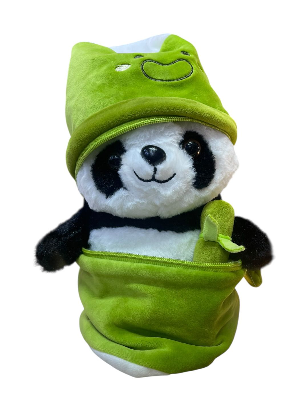 Peluche Oso Panda Con Bambu