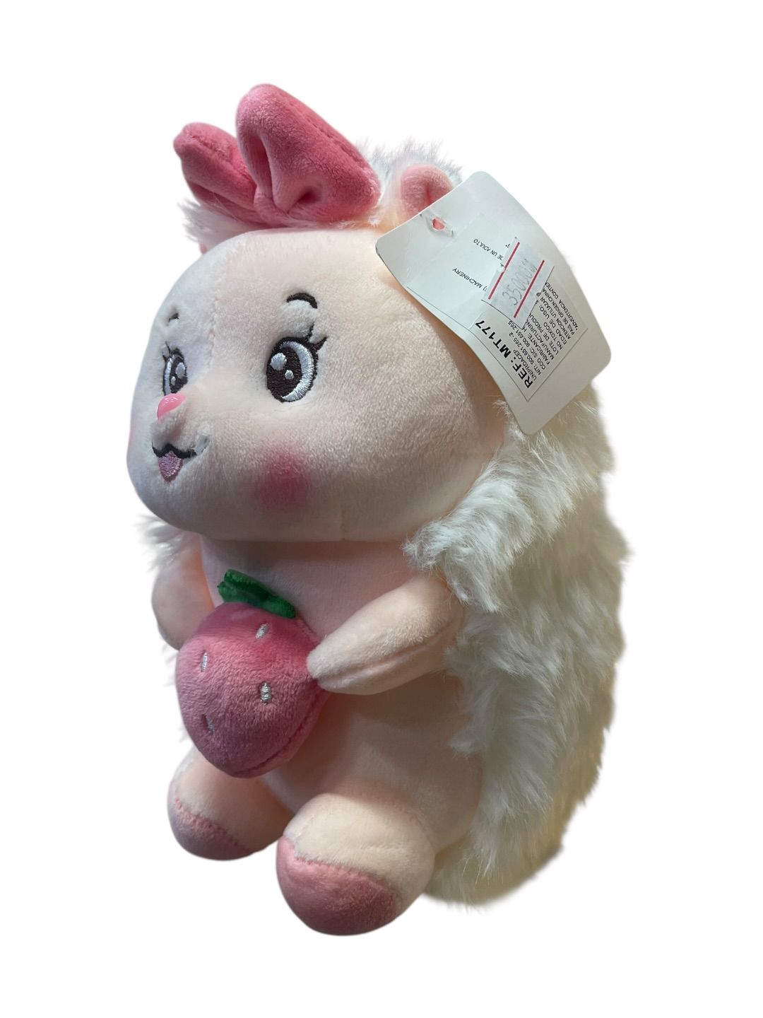 Peluche Erizo Rosa