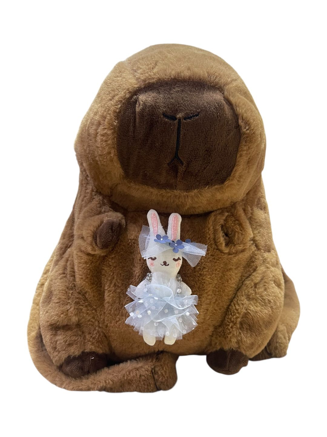 Bolso De Peluche Capybara