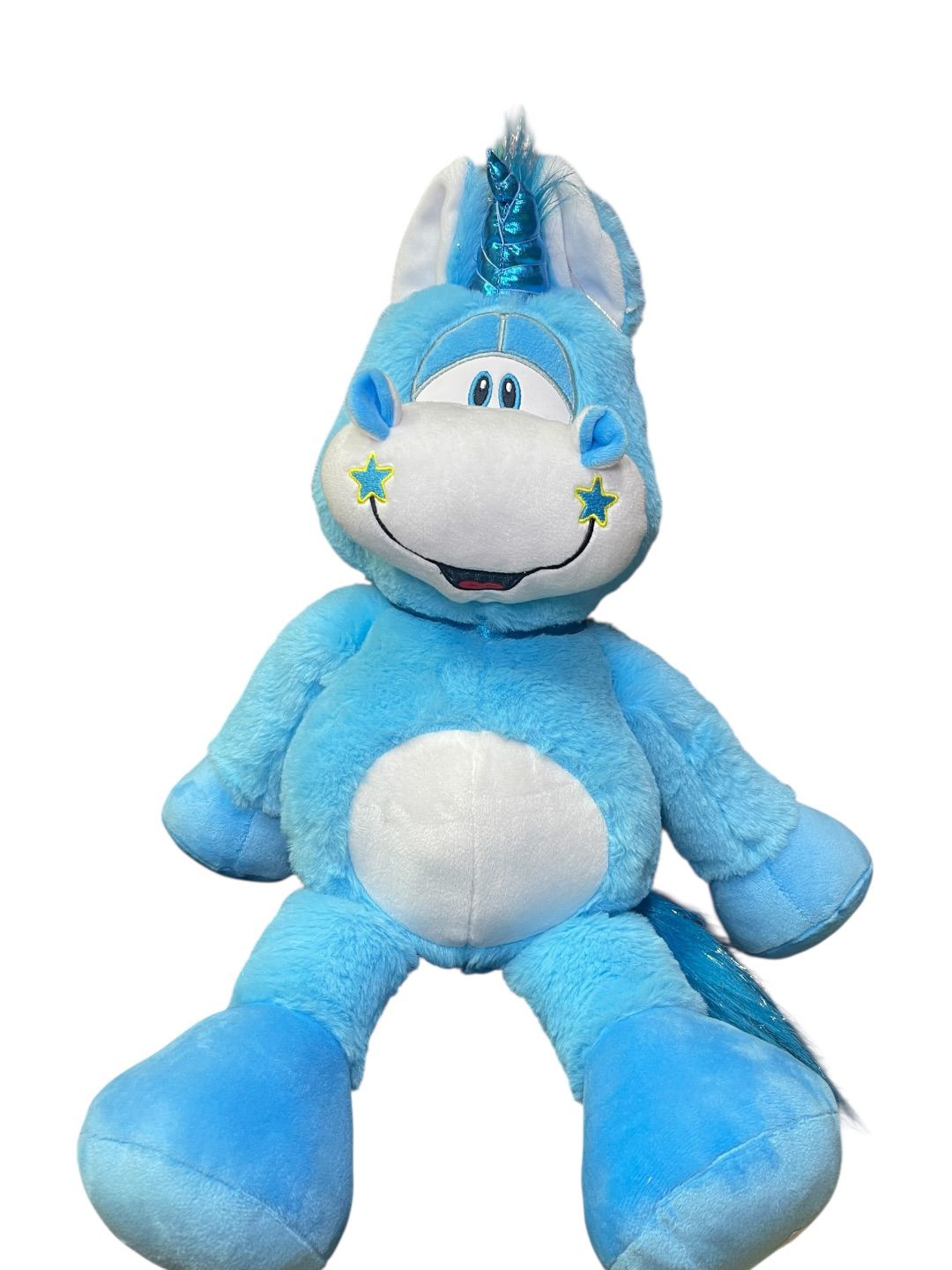 Peluche Unicornio Azul