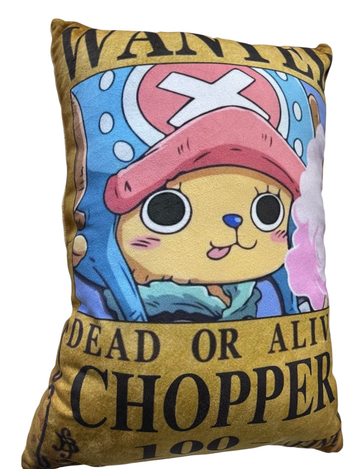 Cojin Cartel De Recompensa Chopper  One Piece