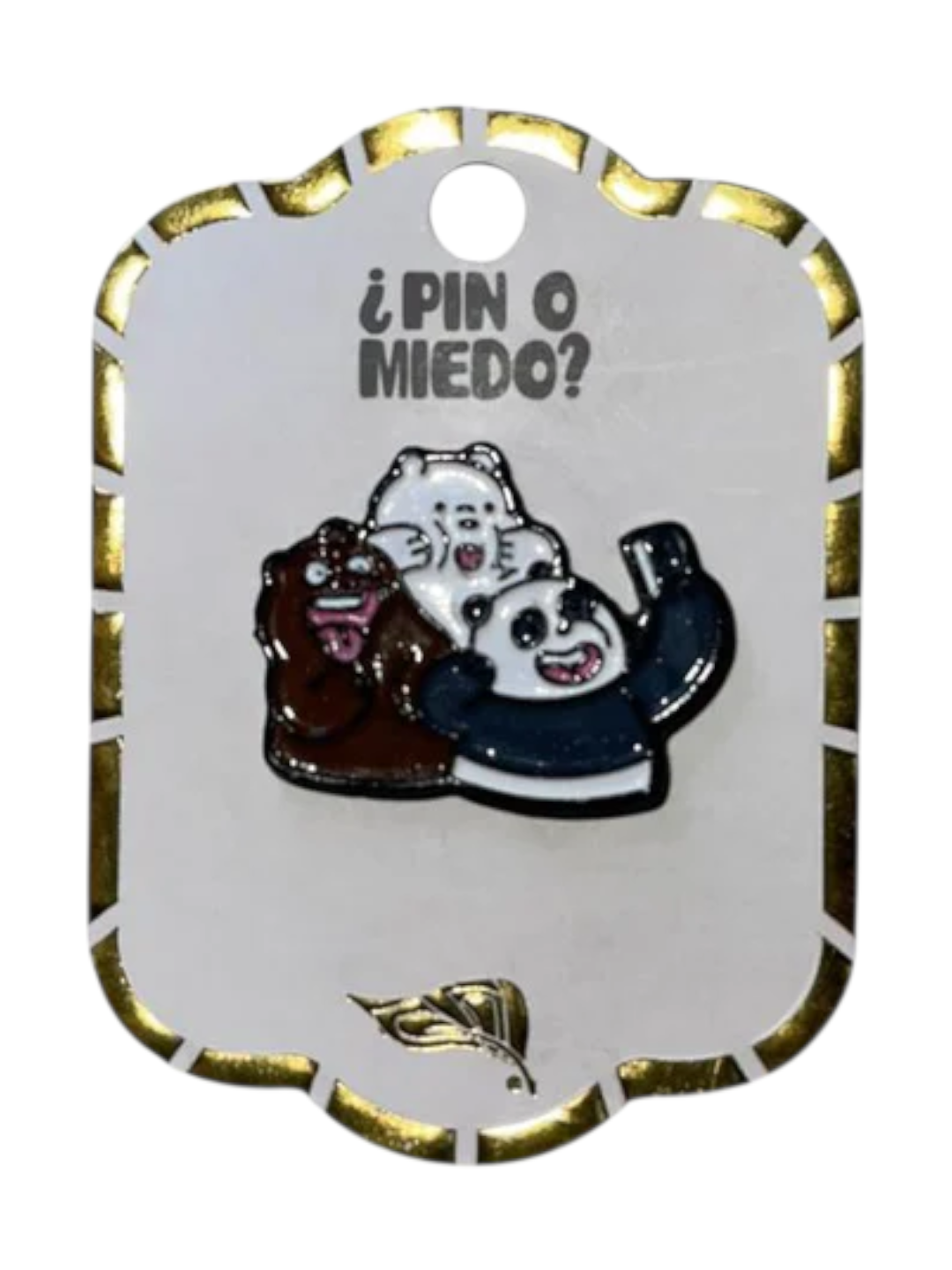 Pin Metalico Escandalosos We Bare Bears