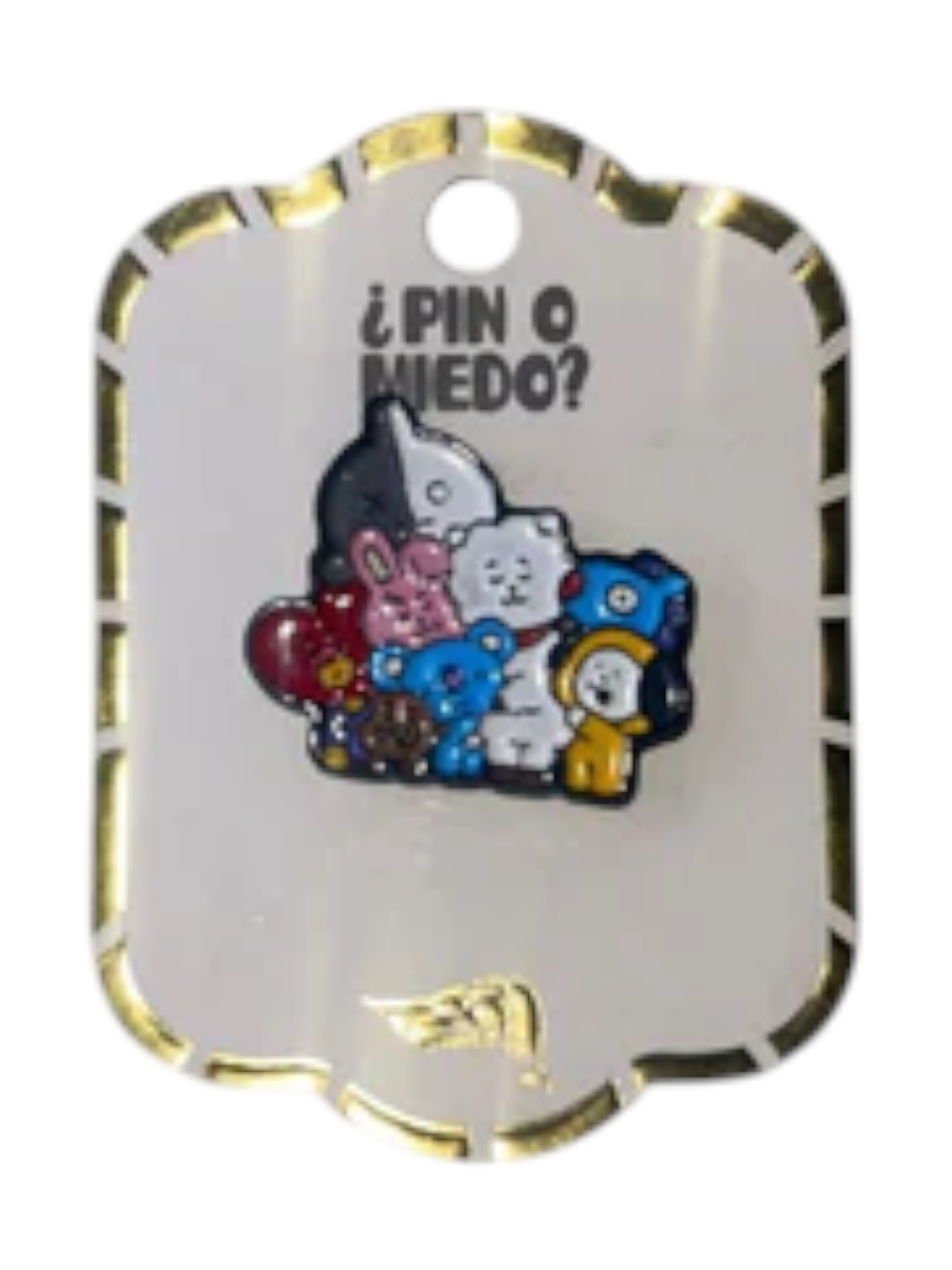 Pin Metalico BT21 K-pop BTS