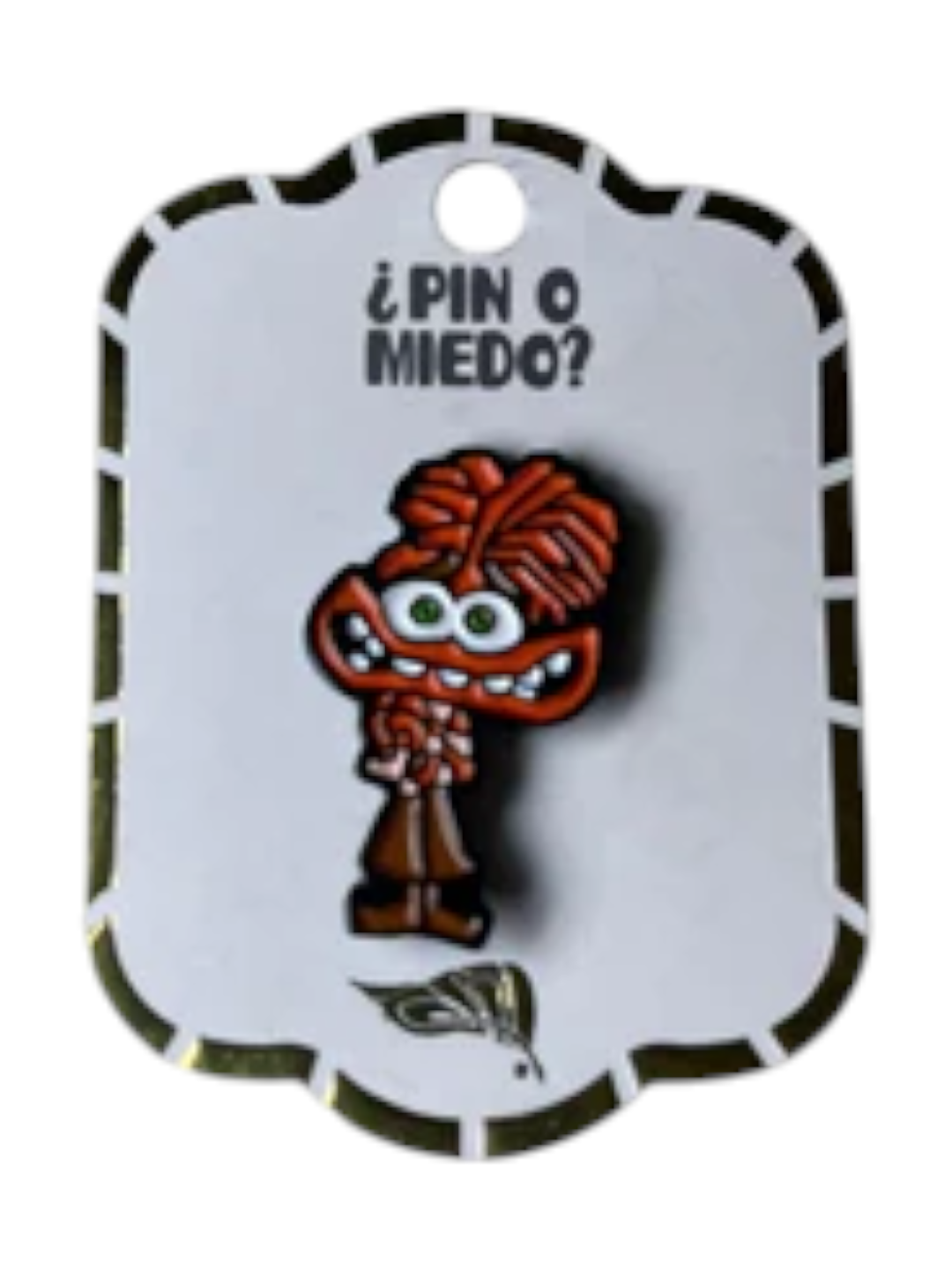 Pin Metalico Ansiedad Intensamente
