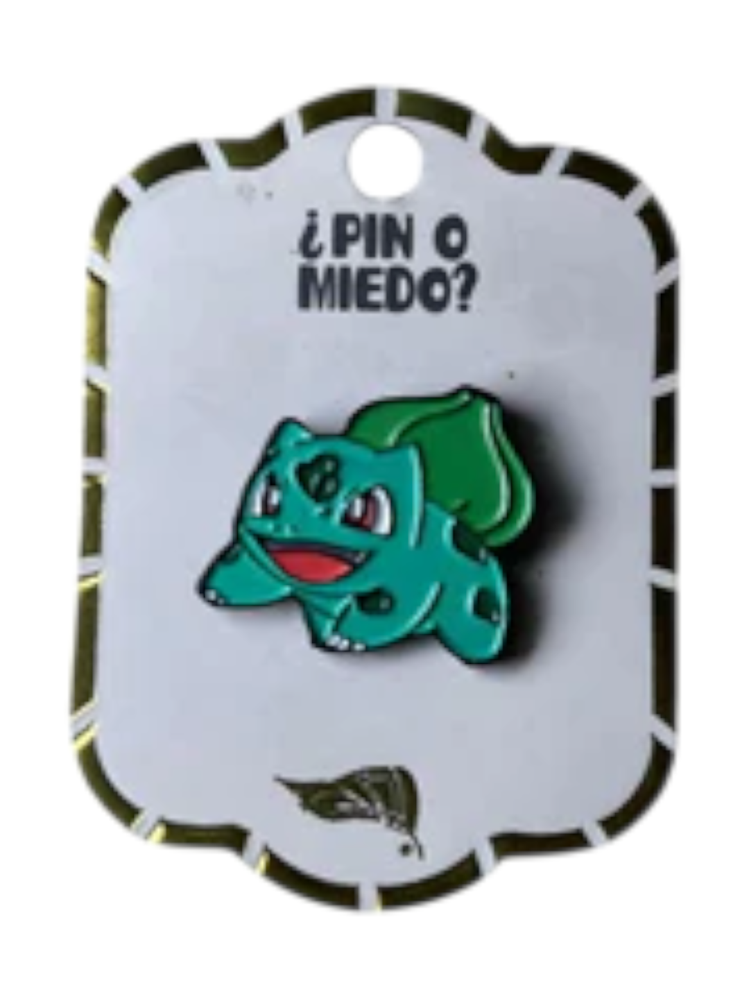 Pin Metalico Bulbasaur Pokemon