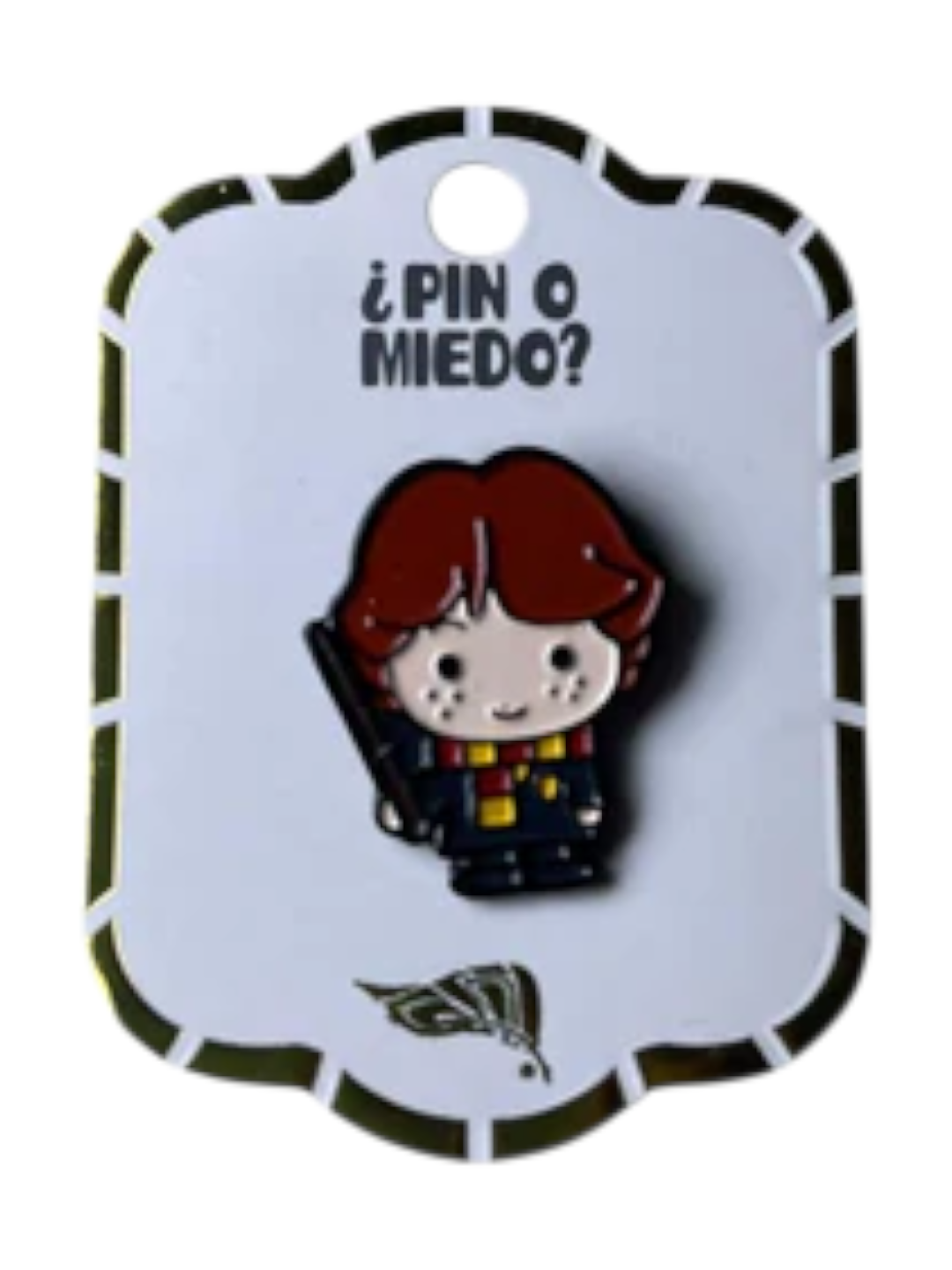 Pin Metalico Ron Weasley Harry Potter