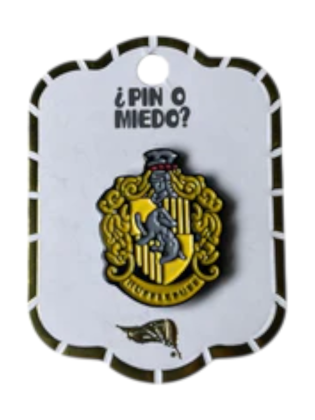 Pin Metalico Hufflepuff  Harry Potter