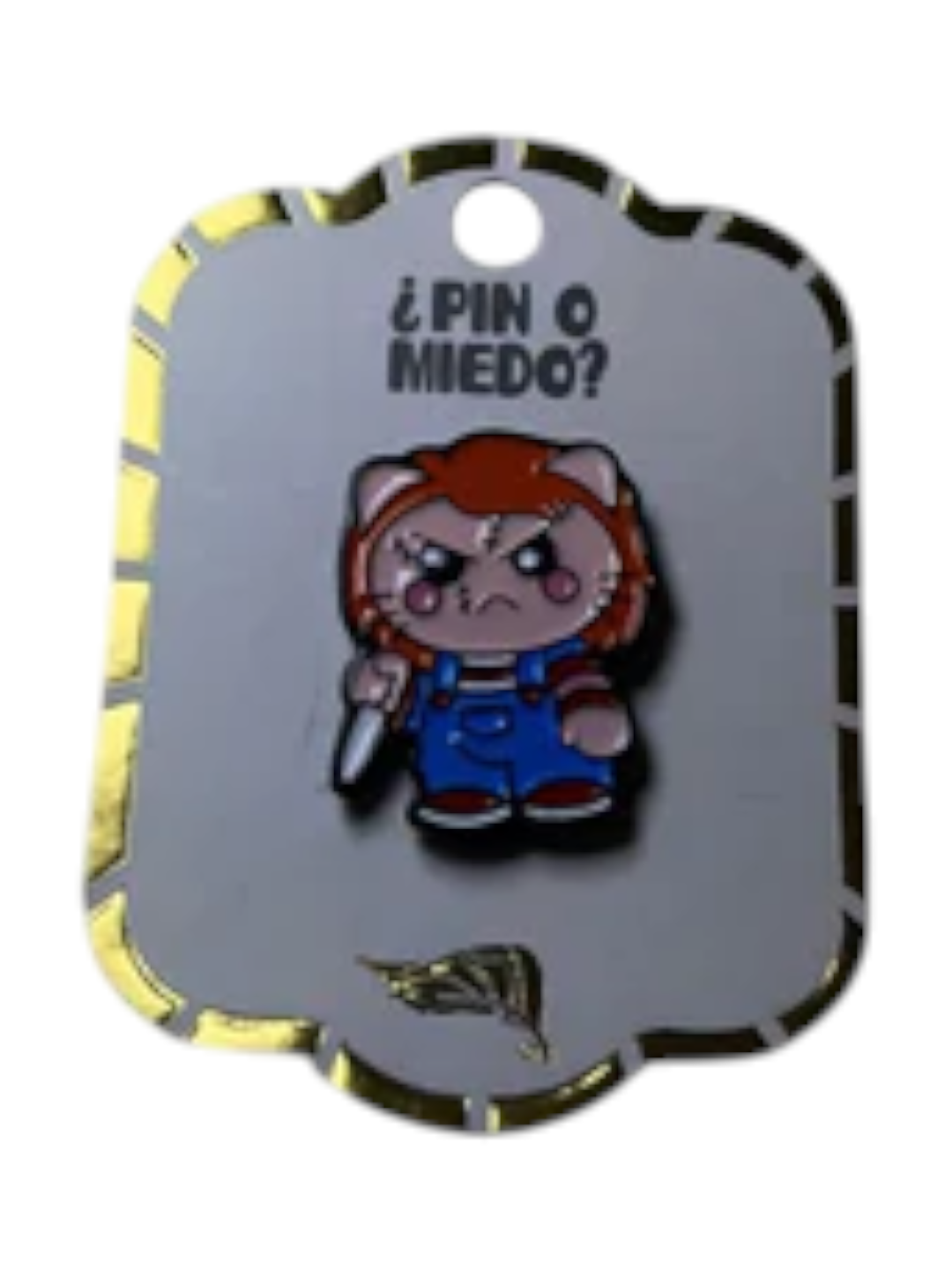Pin Metalico Chucky