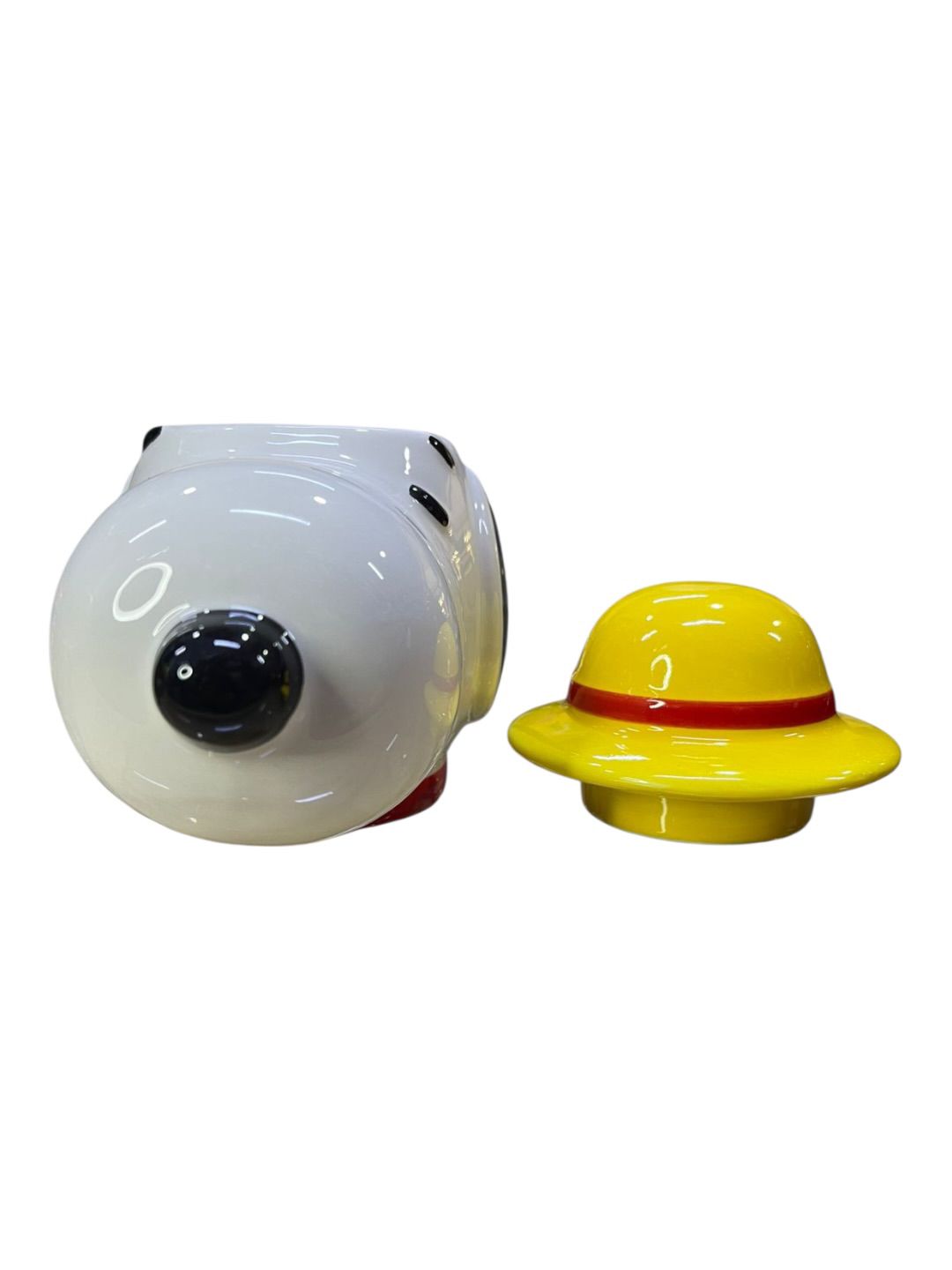 Mug Snoopy Con Sombrero De Luffy