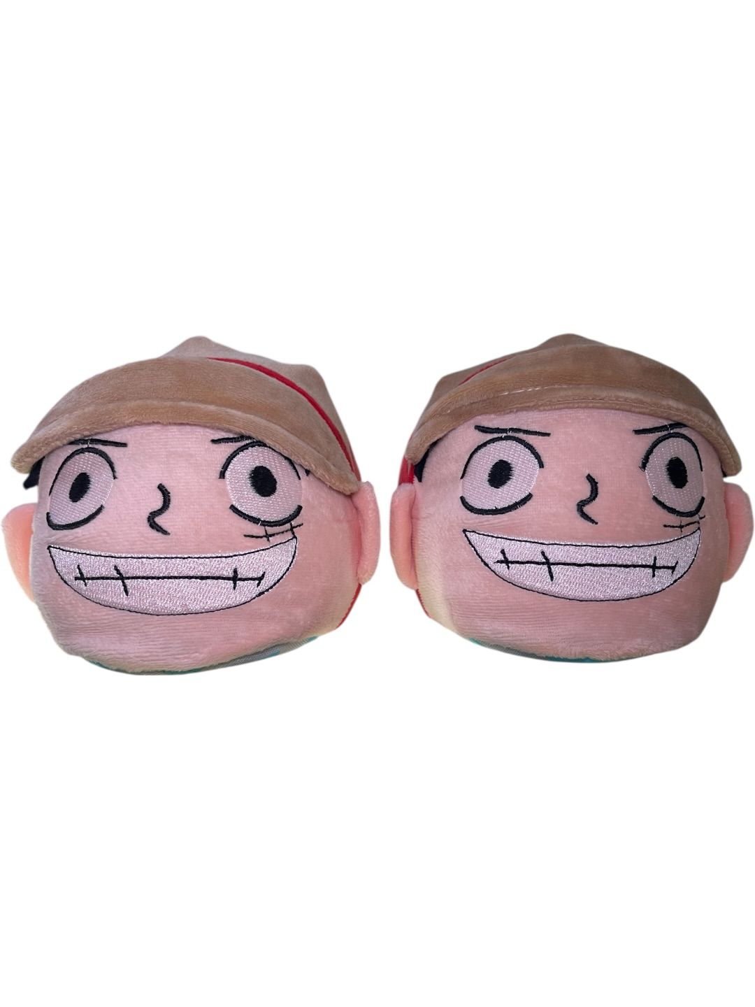 Babuchas De Peluche Luffy One Piece