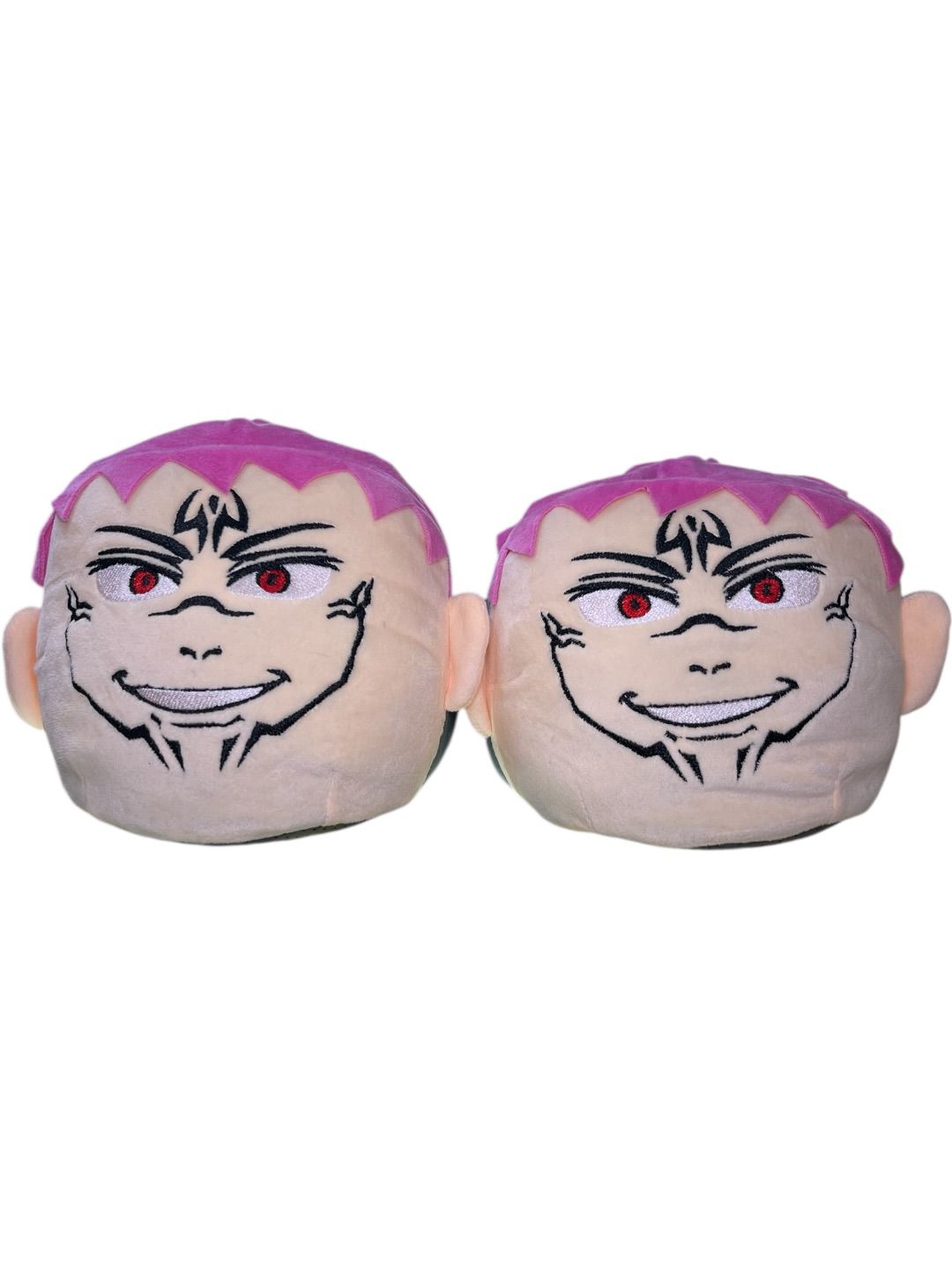 Babuchas  De Peluche Ryomen Sukuna Jujutsu Kaisen