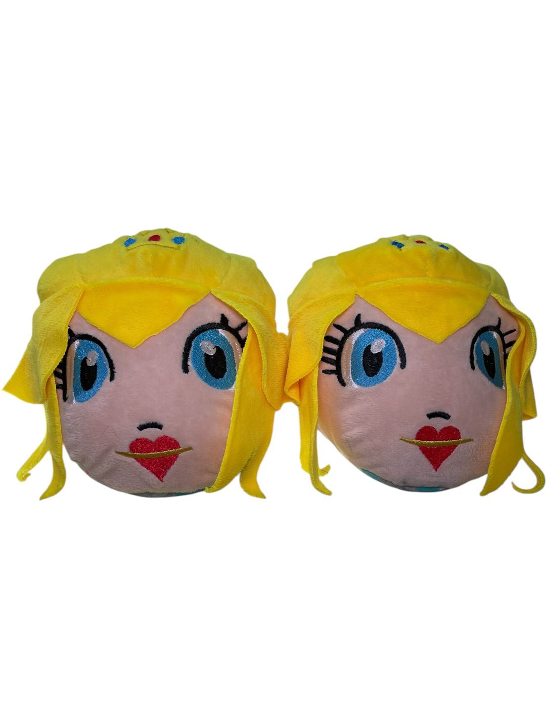 Babuchas De Peluche Princesa Peach Mario Bros