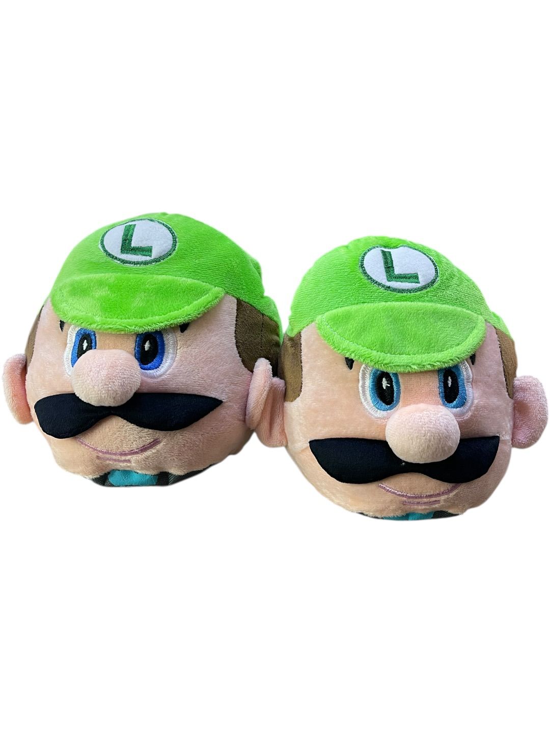 Babuchas De Peluche Luigi