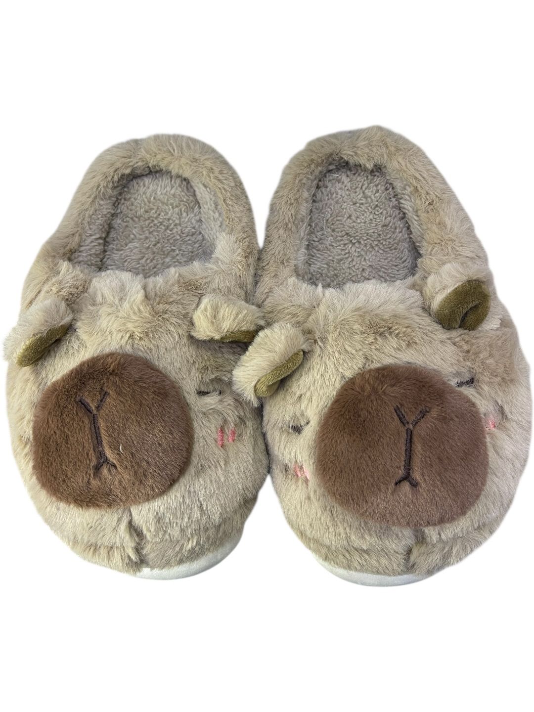 Pantuflas De Peluche Capibara