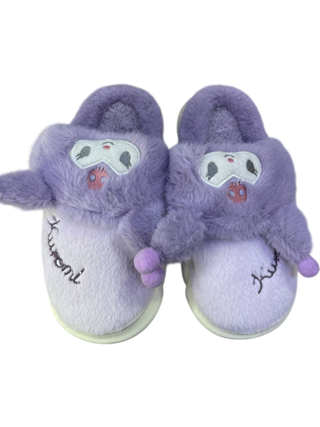 Babuchas De Peluche Kuromi Sanrio