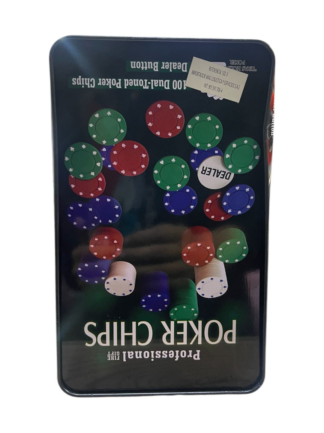 Juego De Mesa Fichas Poker