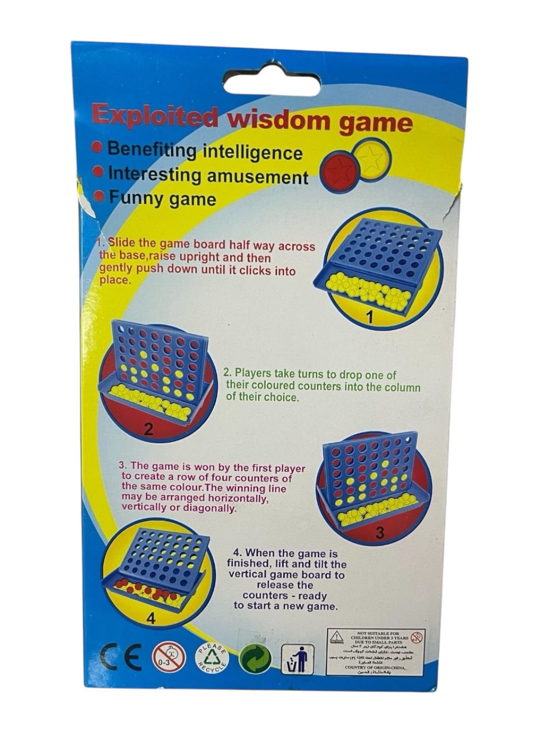 Juego De Mesa Interesting Connect 4