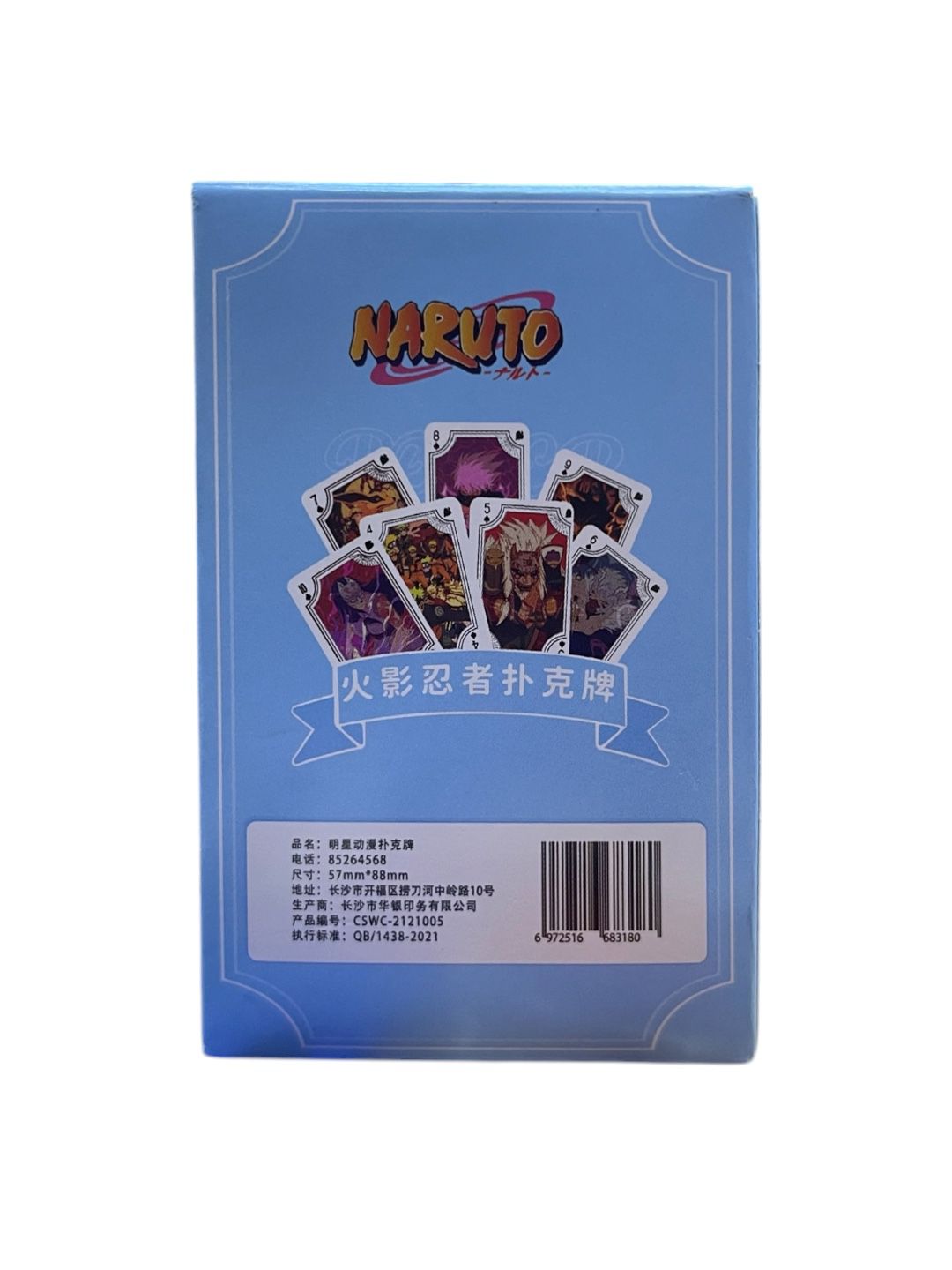 Juego De Mesa Naipes Naruto