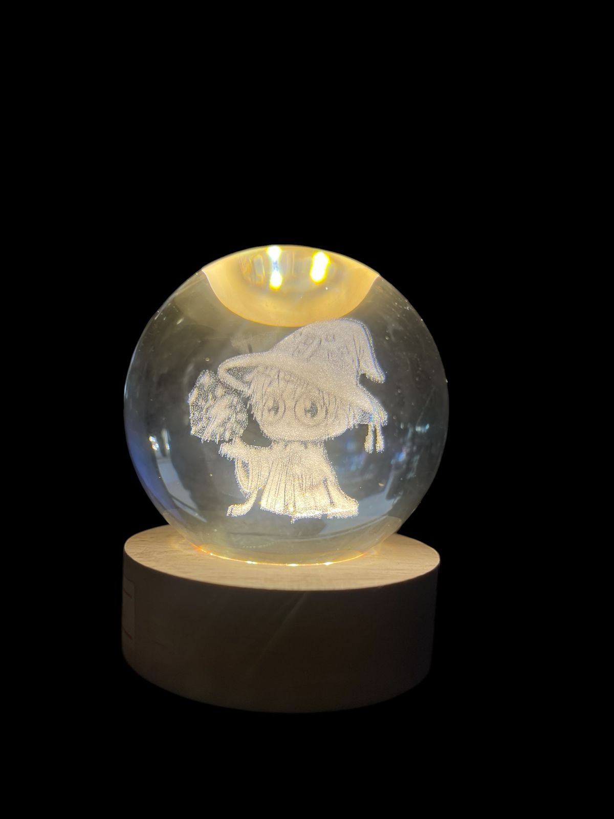 Lámpara  Bola De Cristal 3D Harry Potter
