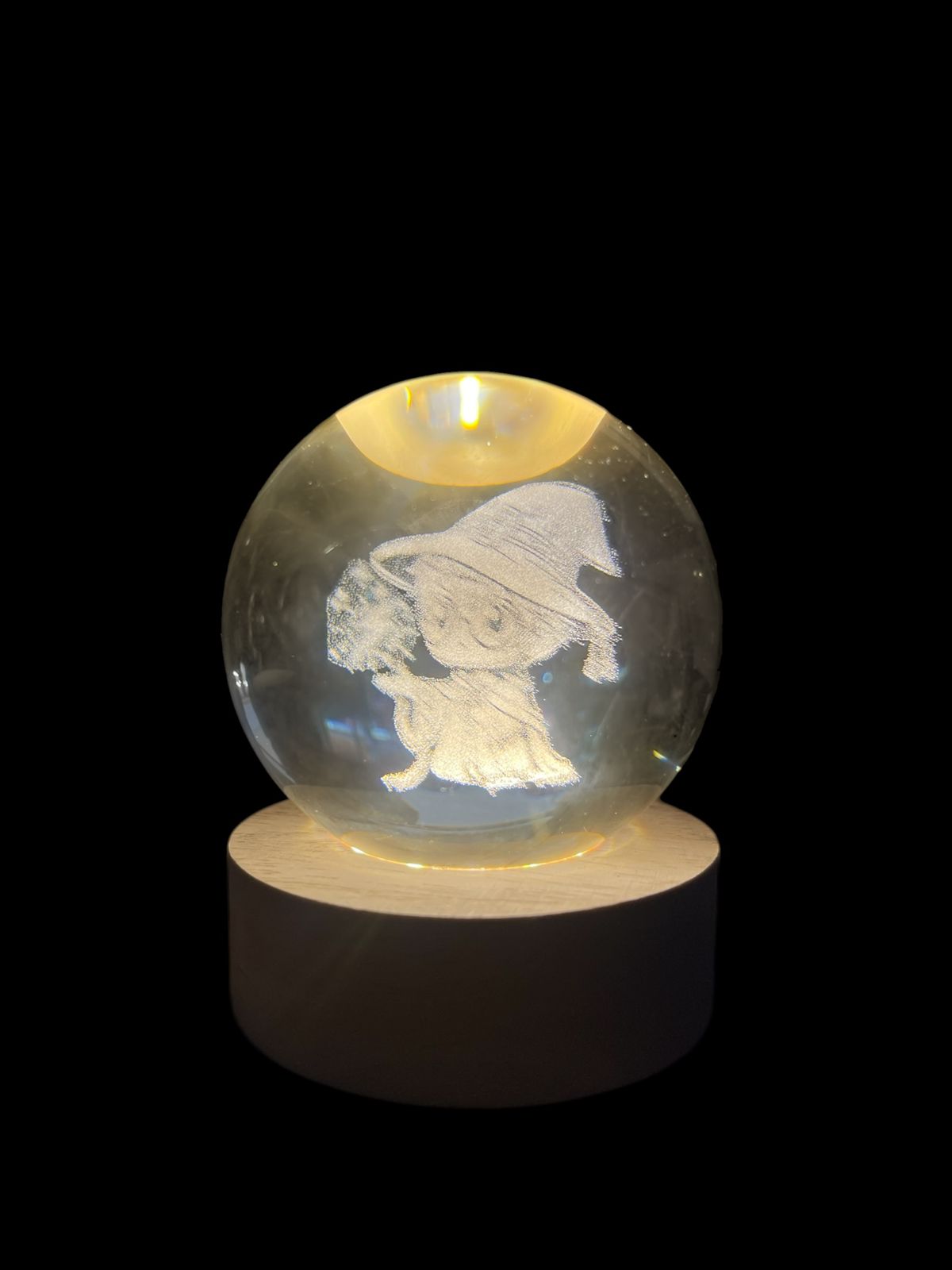 Lámpara  Bola De Cristal 3D Harry Potter