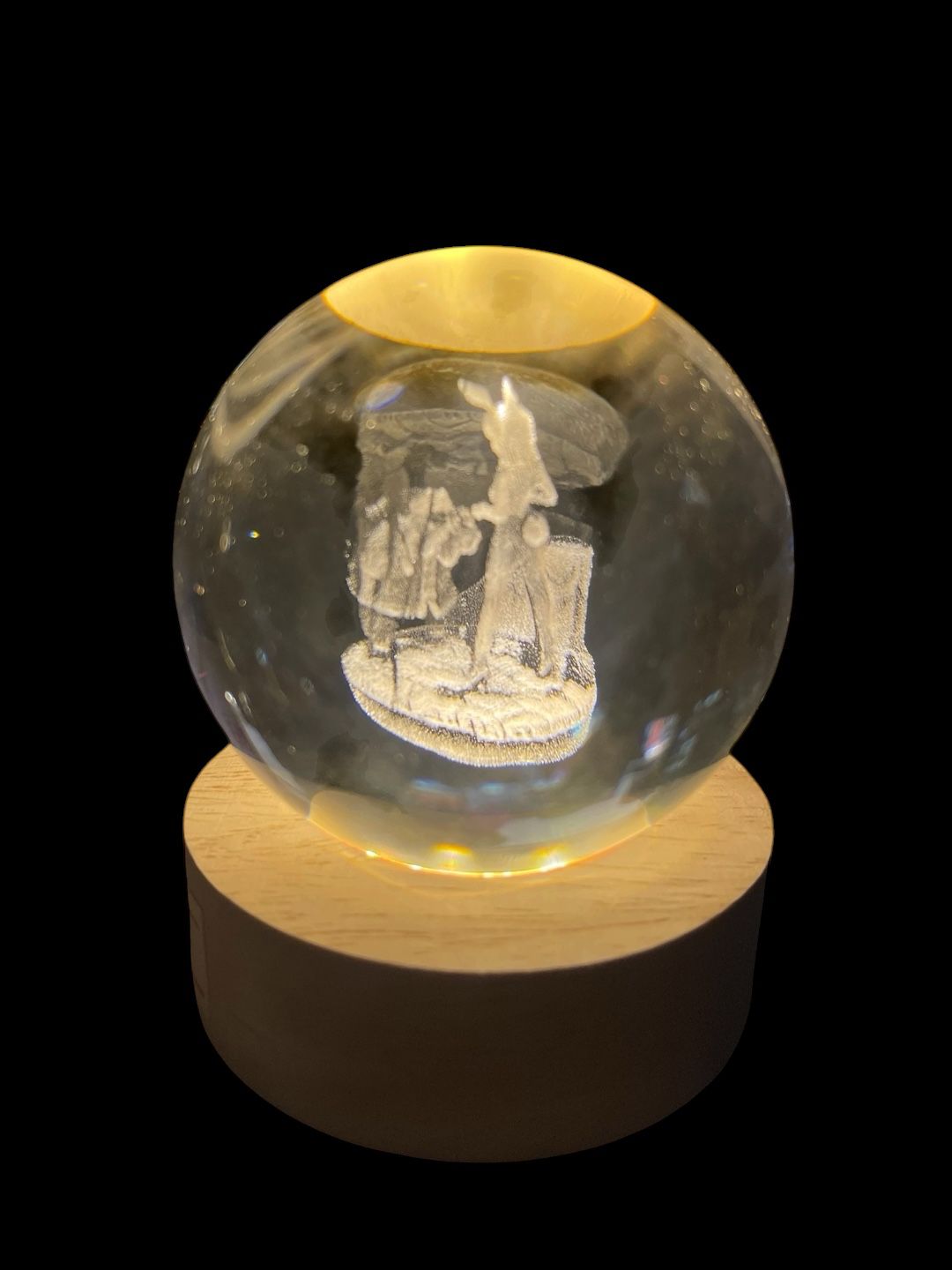 Lampara Bola De Cristal 3D Dragon Ball Z