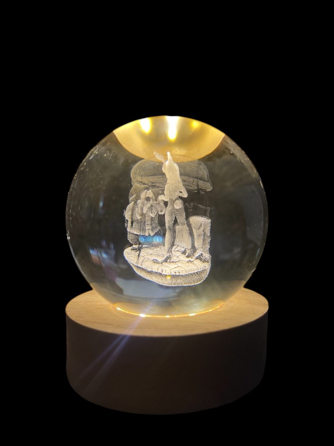 Lampara Bola De Cristal 3D Dragon Ball Z
