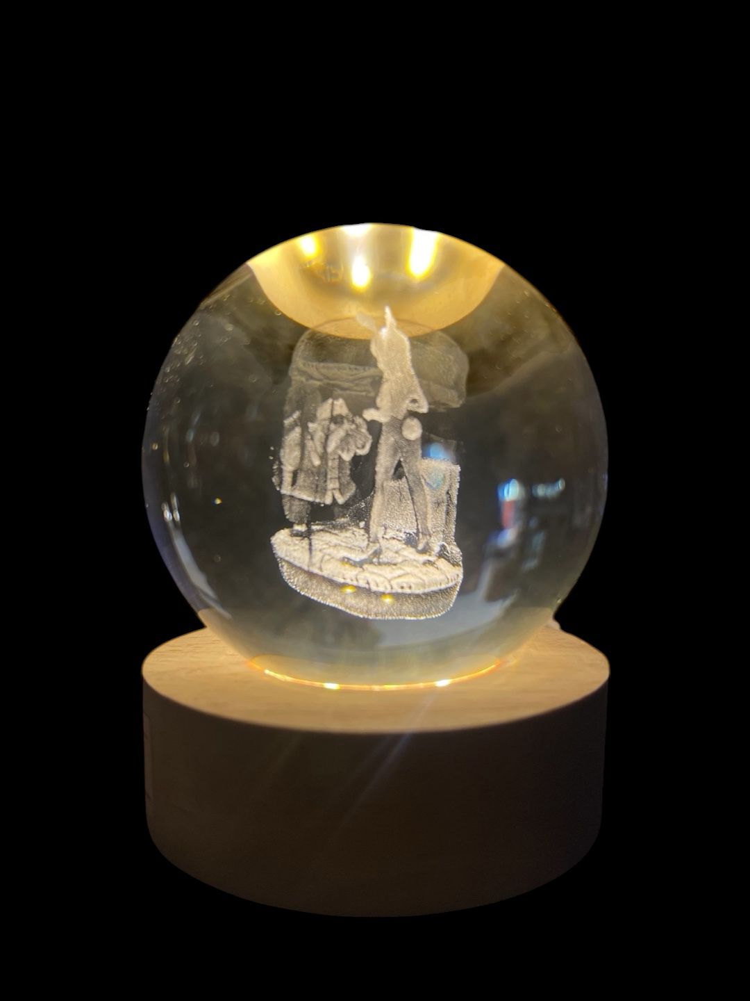 Lampara Bola De Cristal 3D Dragon Ball Z